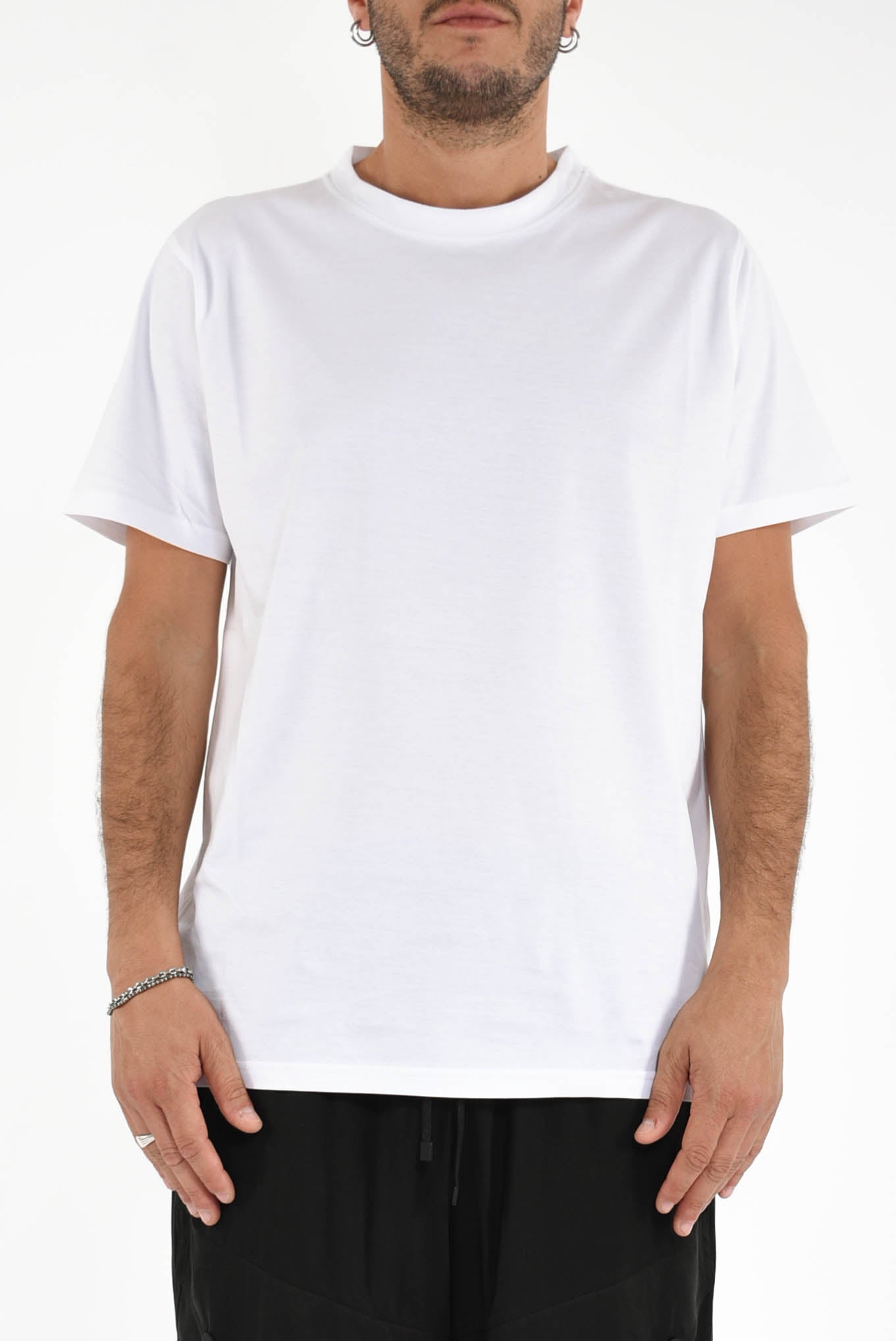 T-shirt in cotone mercerizzato