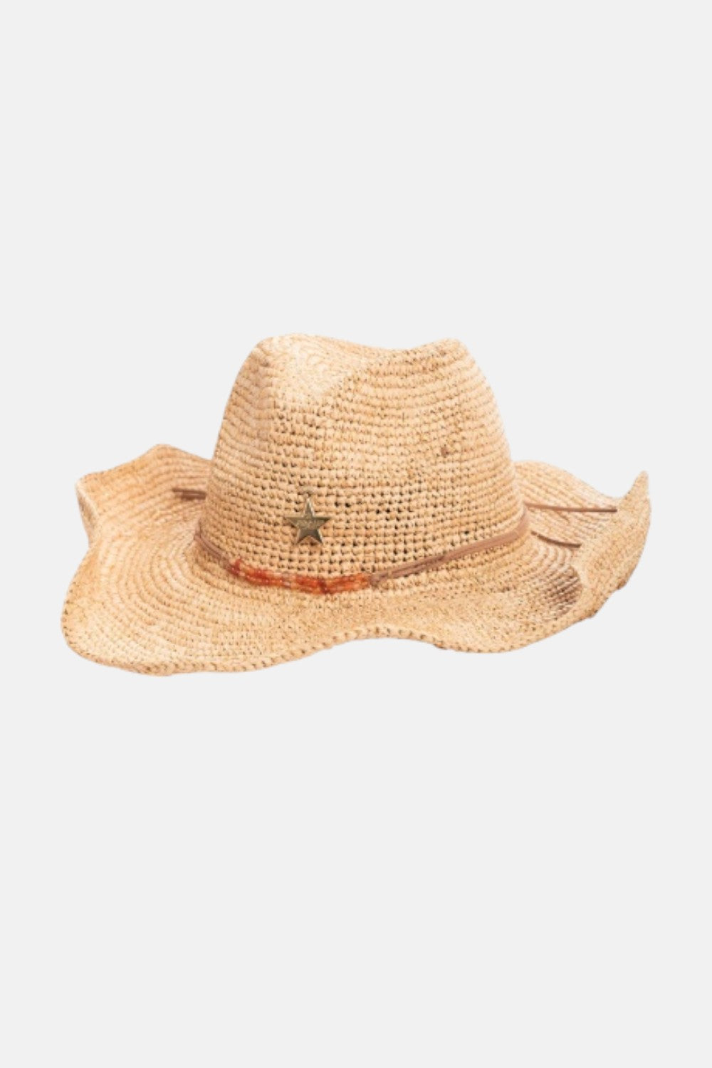 cappello alla pescatora in rafia