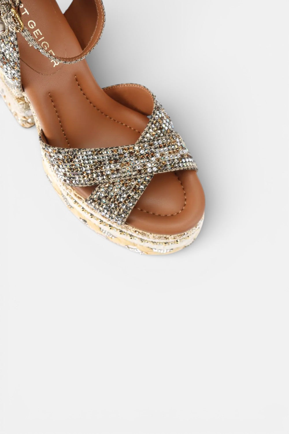 sandali chelsea scarf platform