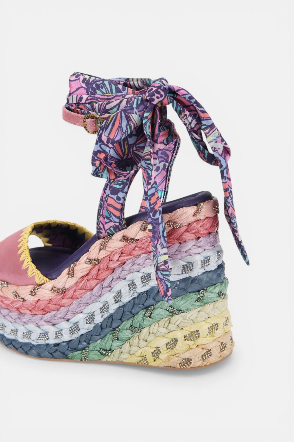 sandali con zeppa chelsea scarf wedge