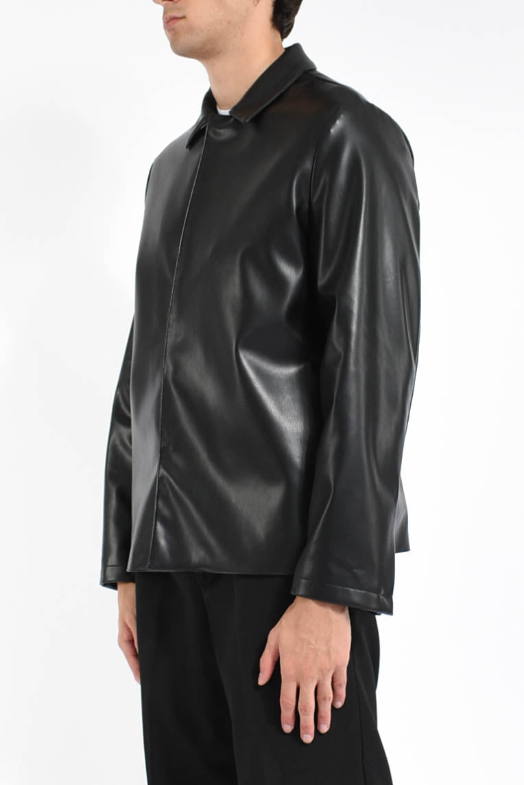 giacca in similpelle Mike