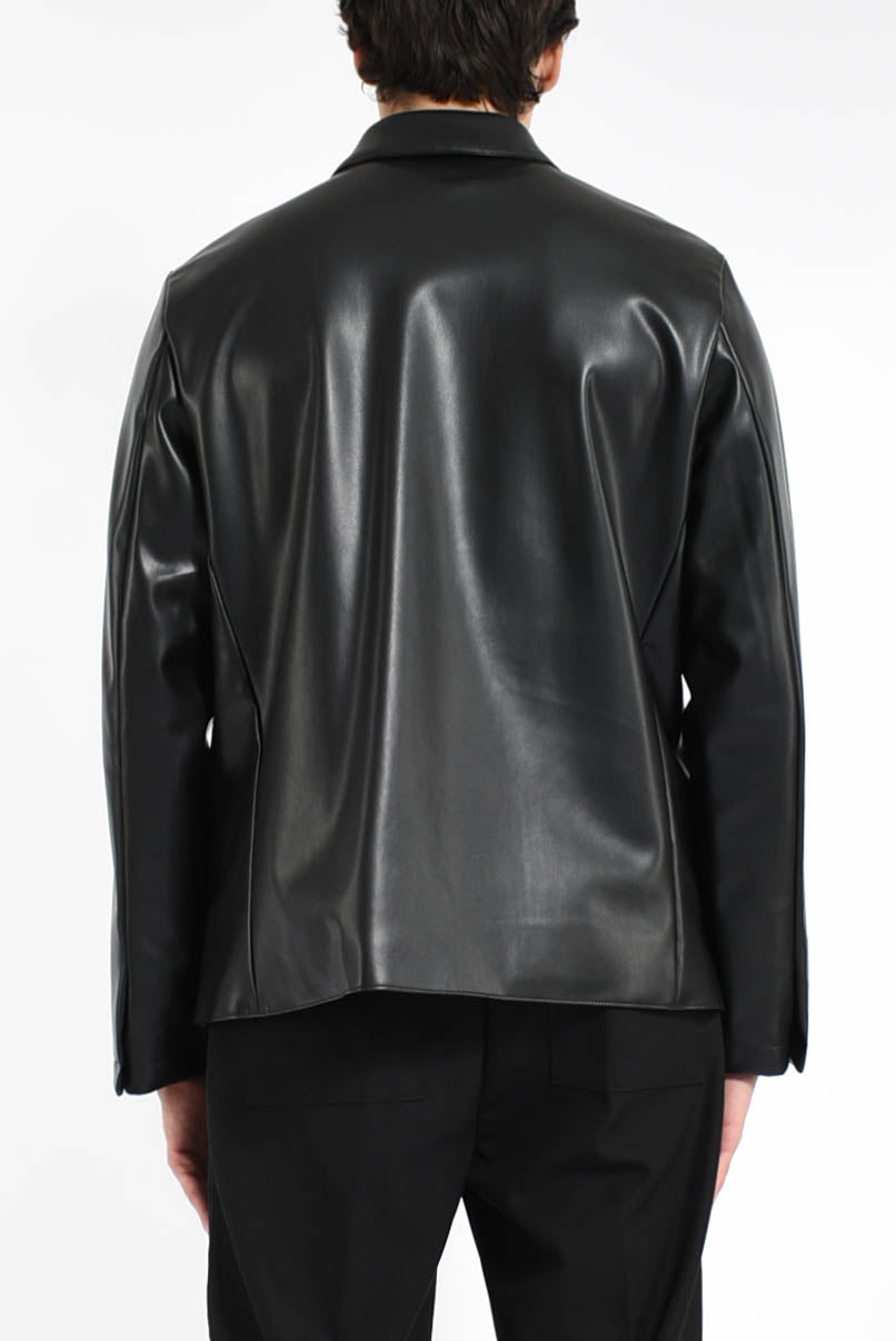 giacca in similpelle Mike