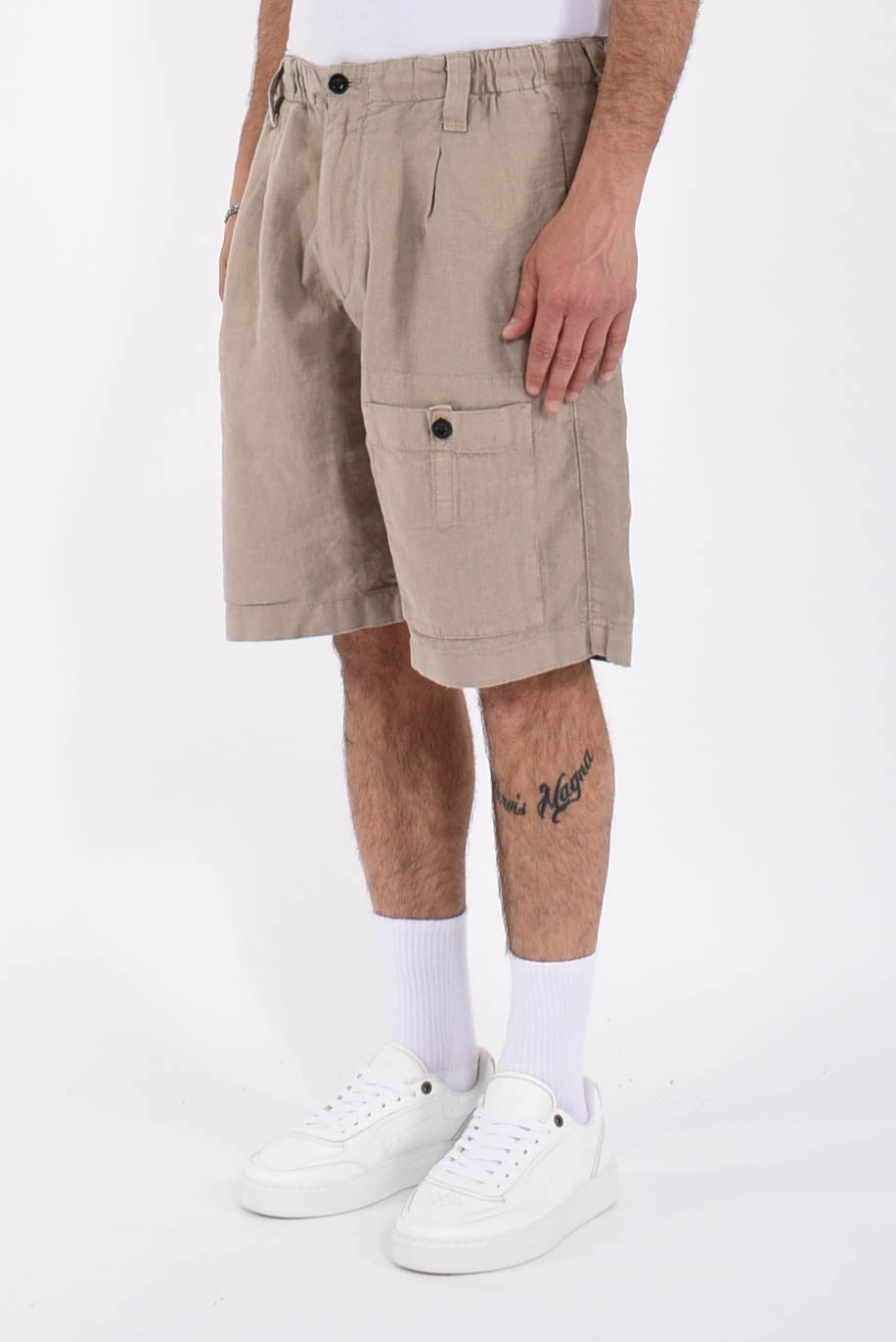 Bermuda cargo in lino