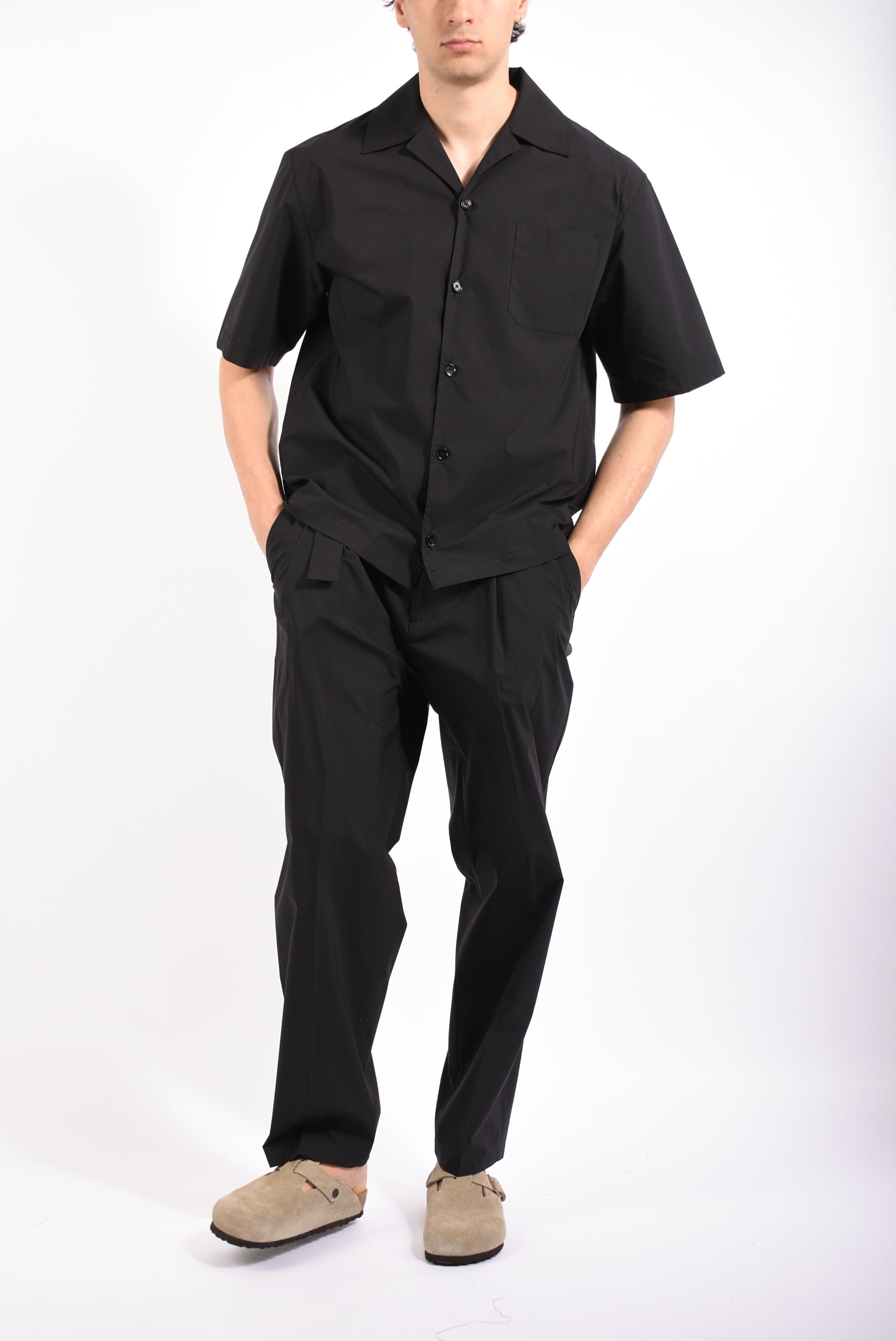 Pantaloni HIROYUKI in cotone