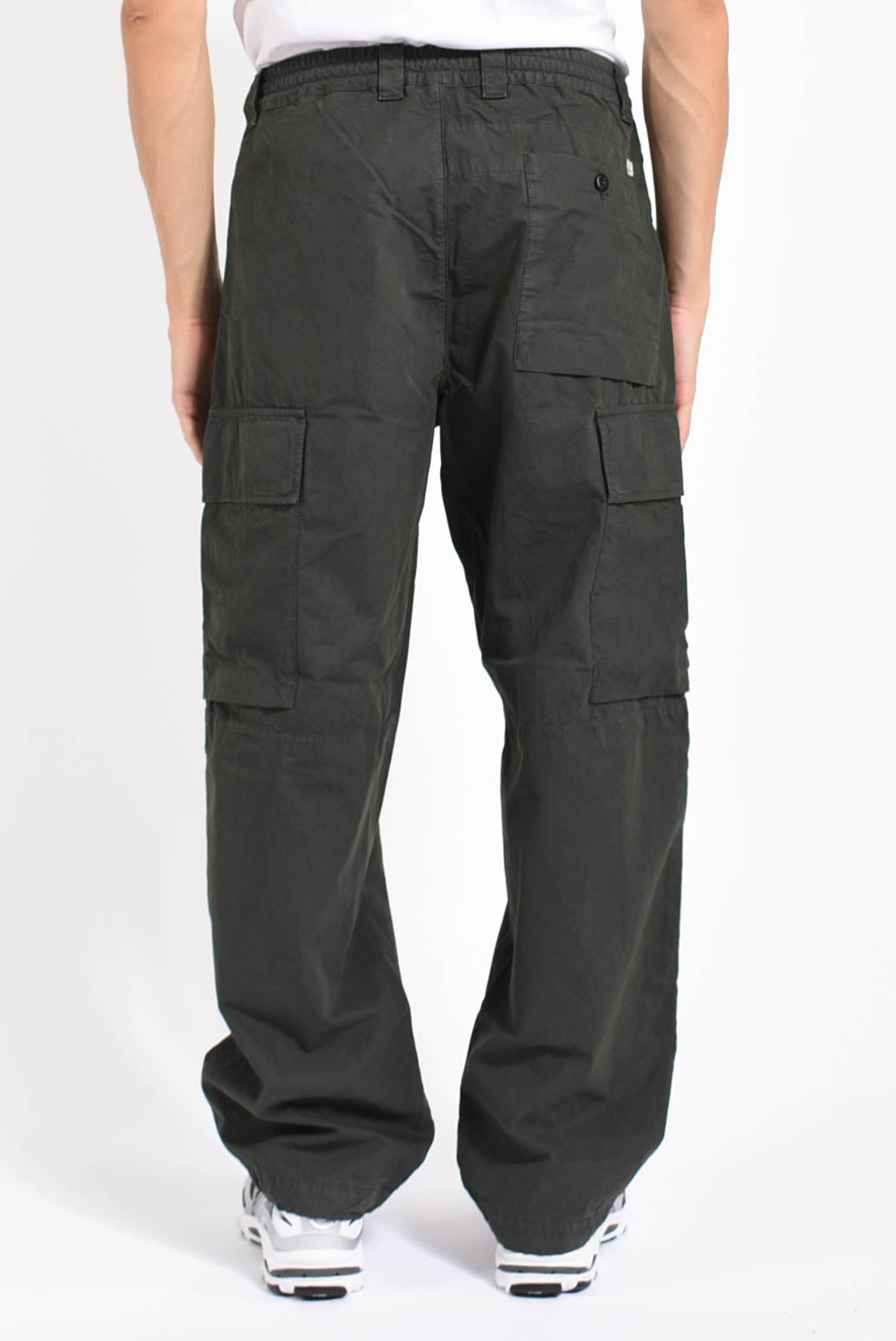 Pantaloni cargo boxy in microreps