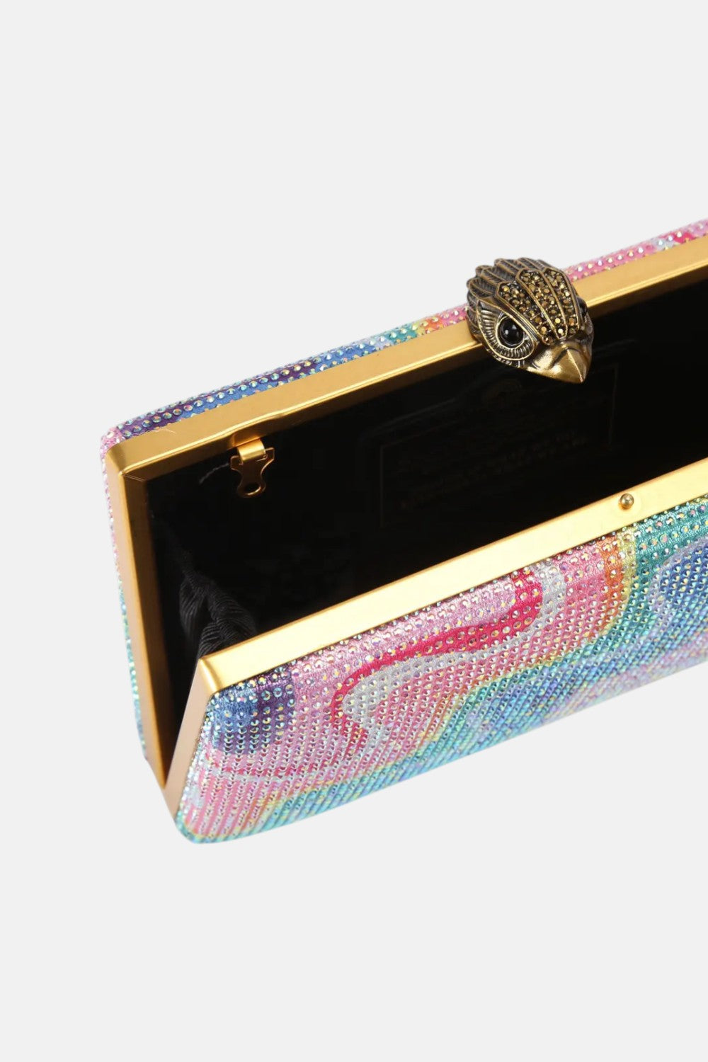 pochette con tracolla crystal kensington clutch