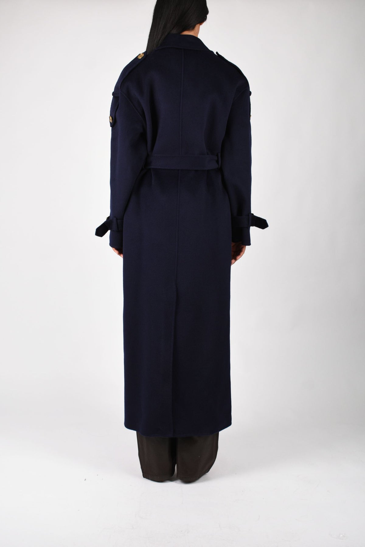 cappotto in lana double doppiopetto CP02D66E2