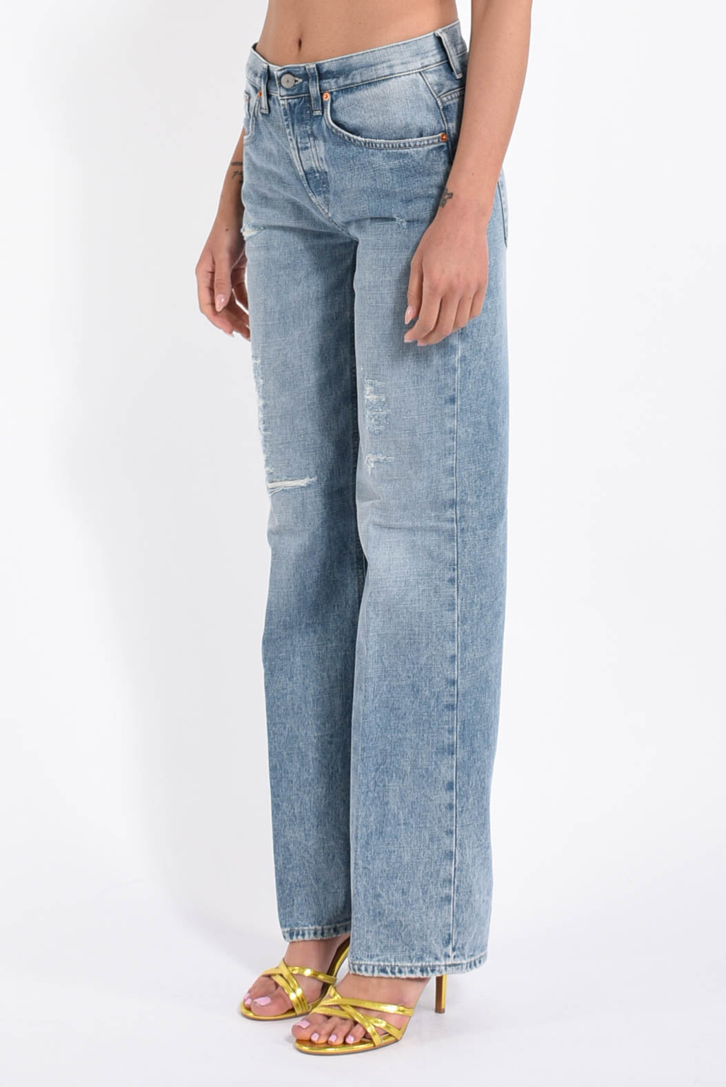 jeans wide leg modello jacklyn