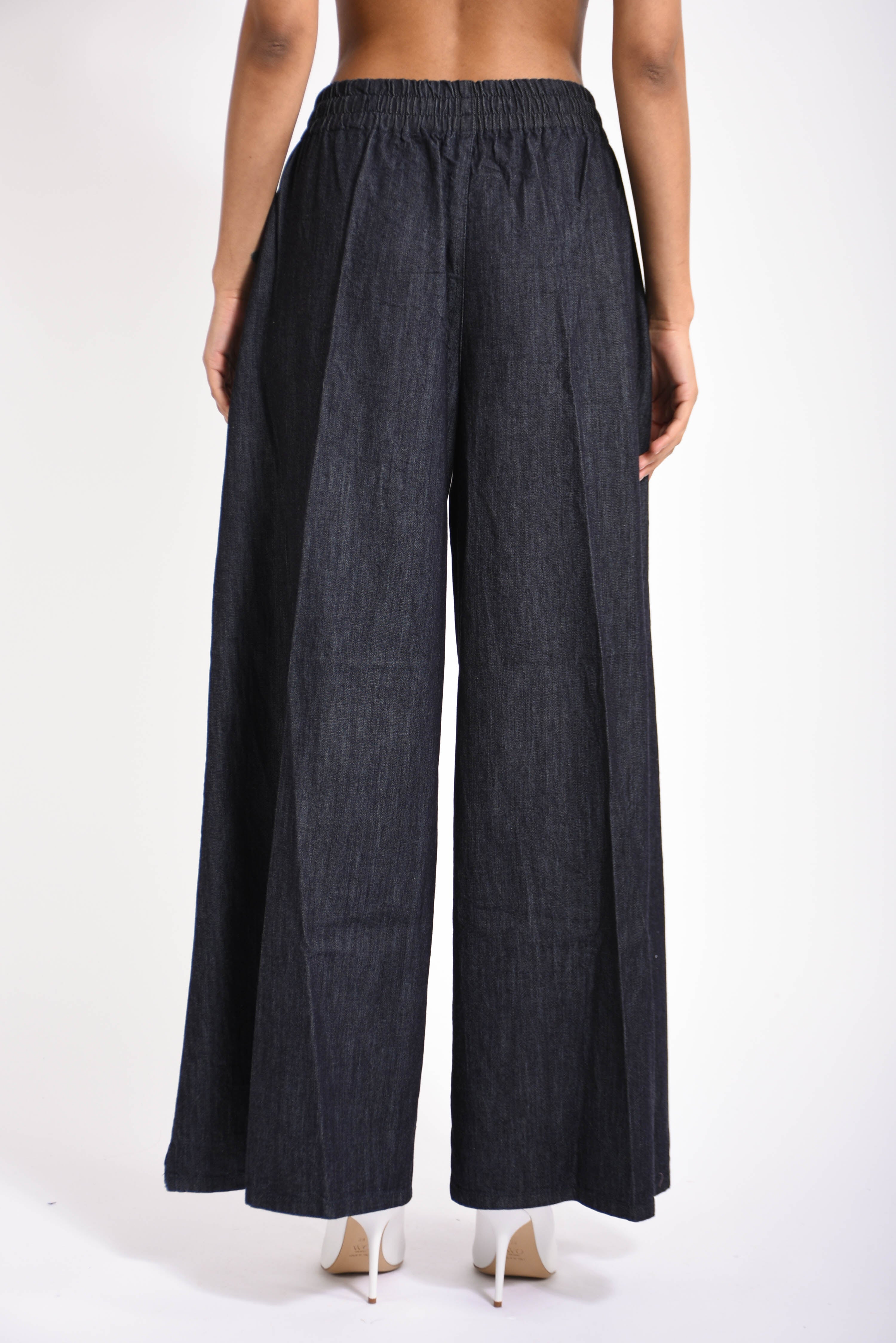 jeans largo in denim roos