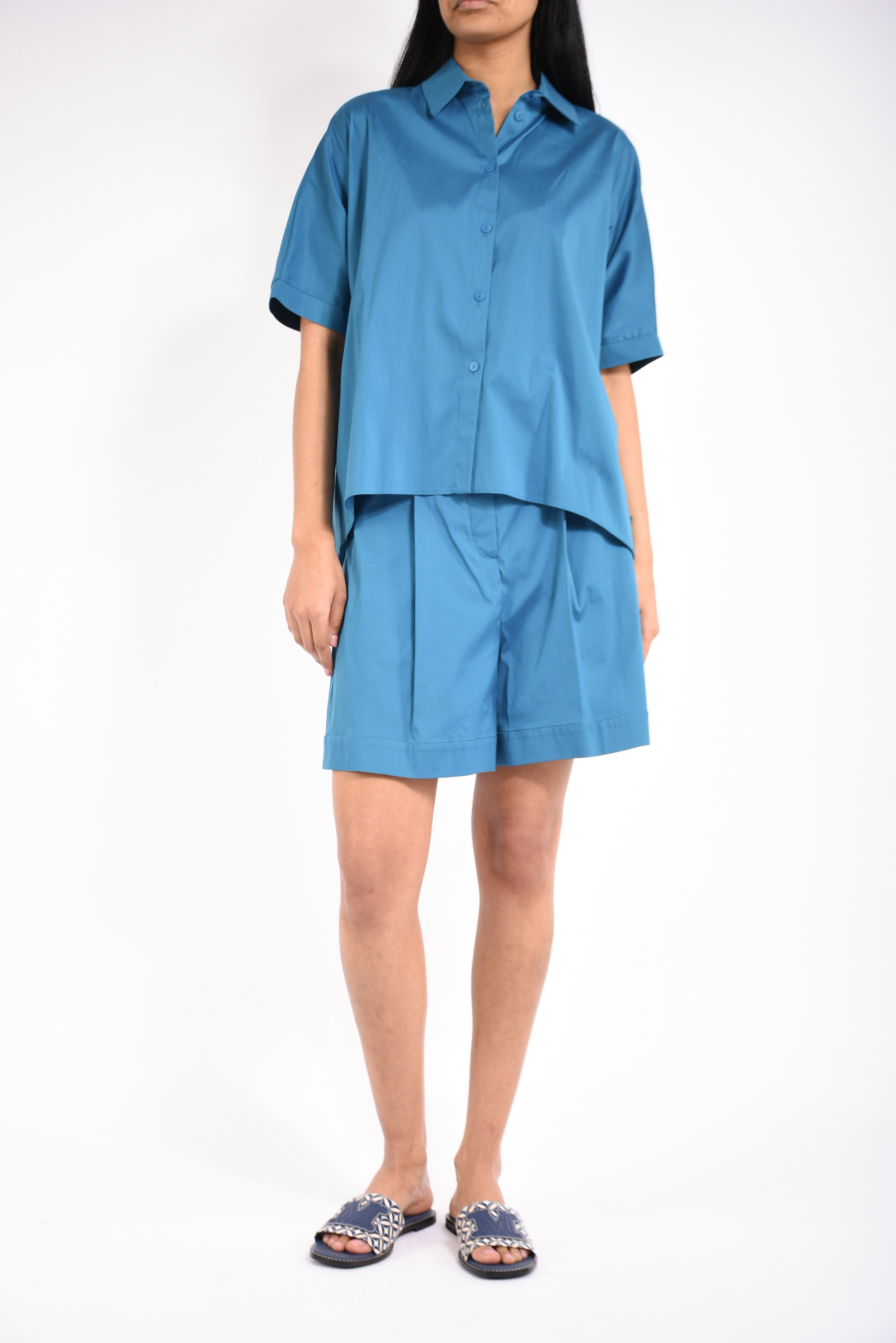 camicia in cotone pittura