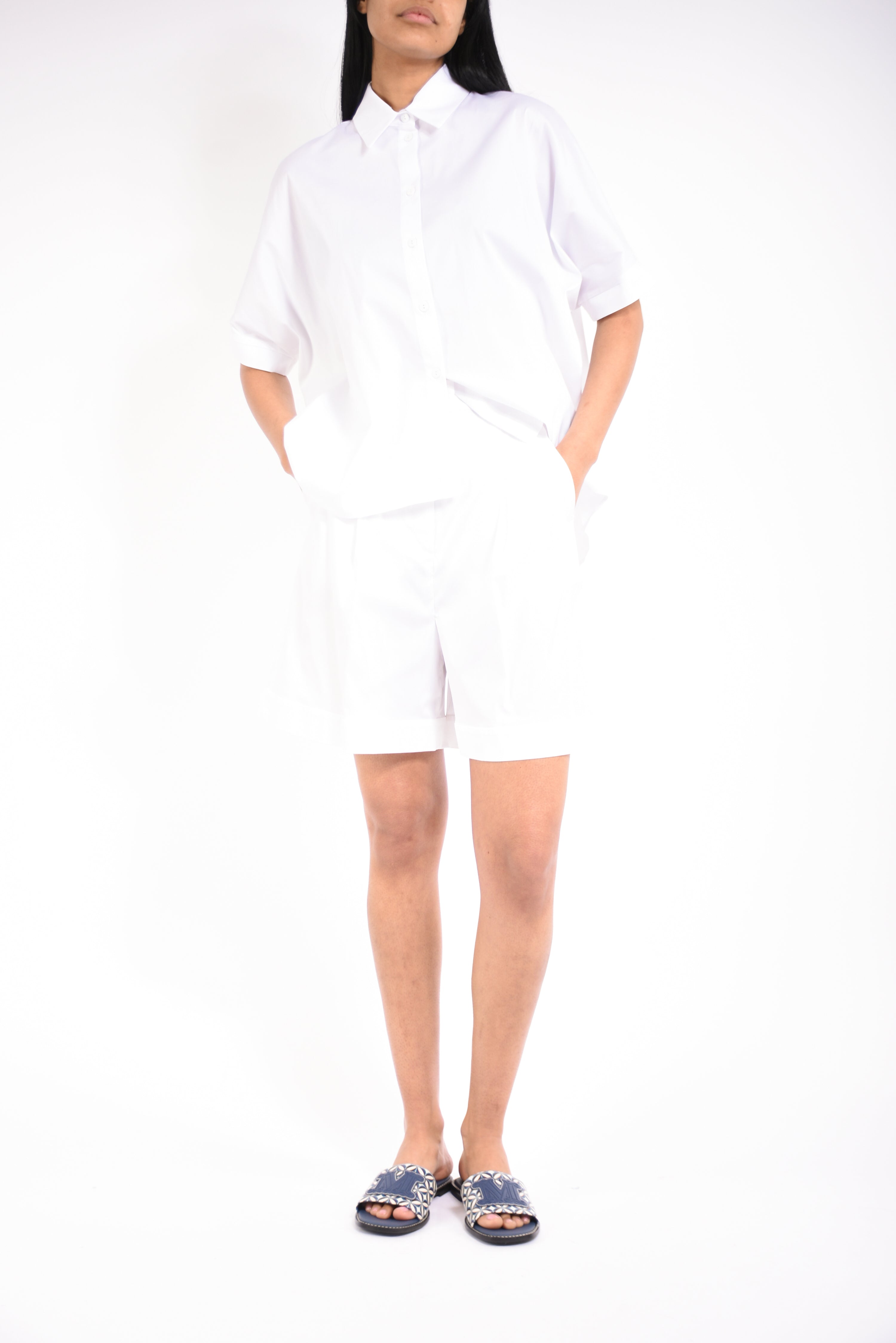 camicia in cotone pittura