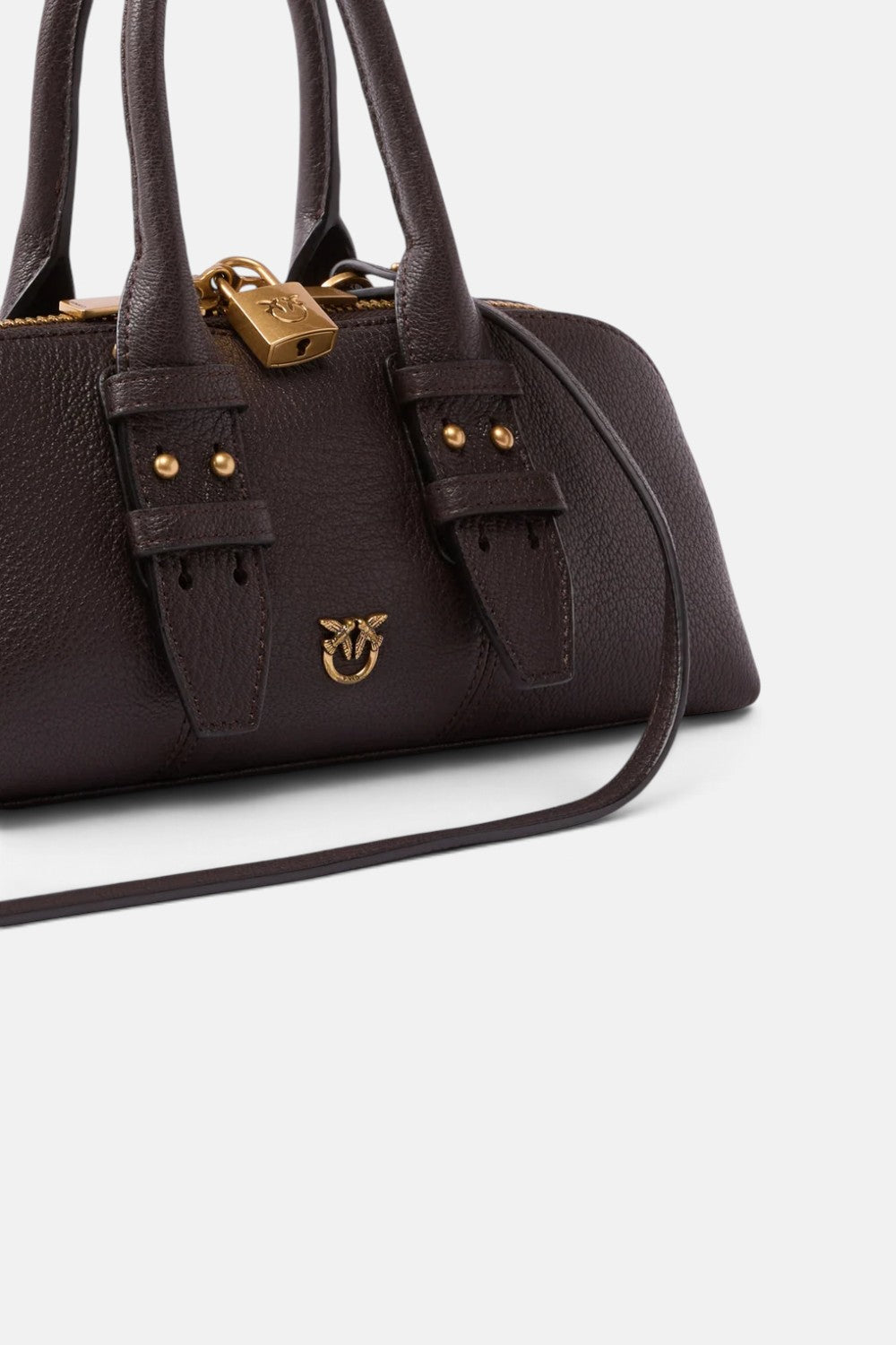 Borsa a mano piccola Escape Bag Horizontal in pelle fiore 105334A3CX