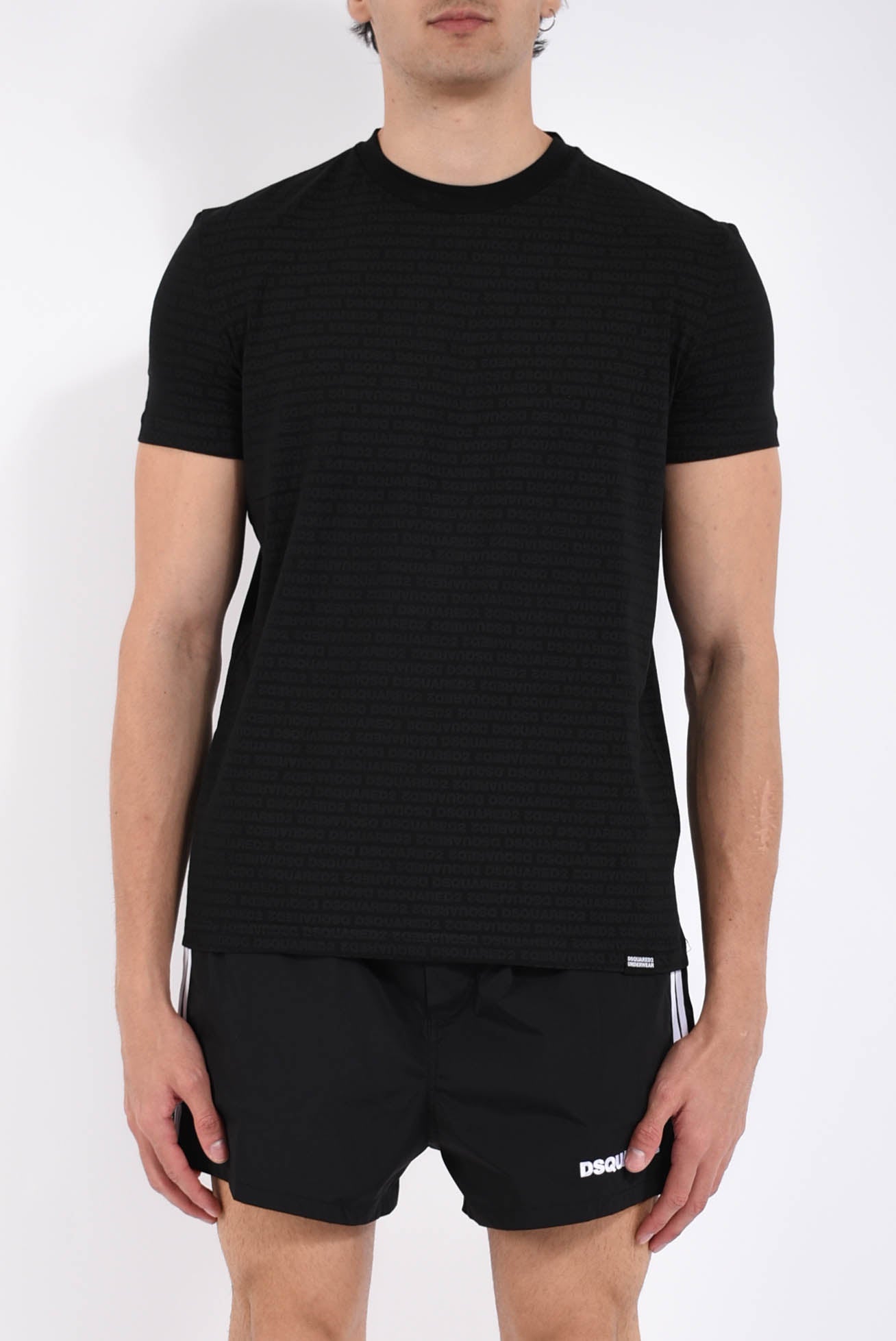 T-shirt e slip logato