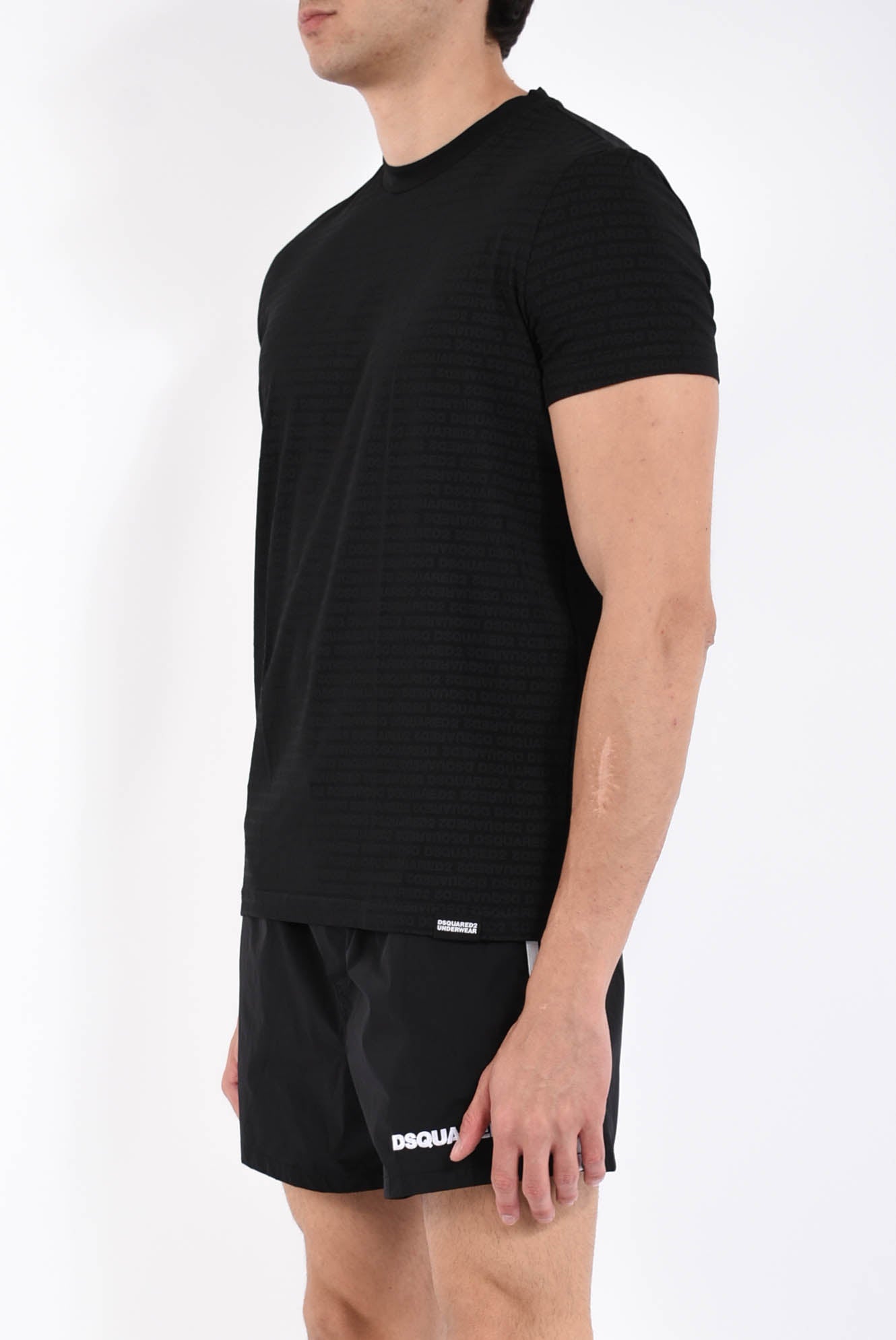 T-shirt e slip logato