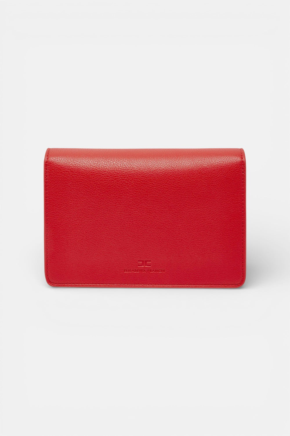 Borsa a tracolla con placca logo