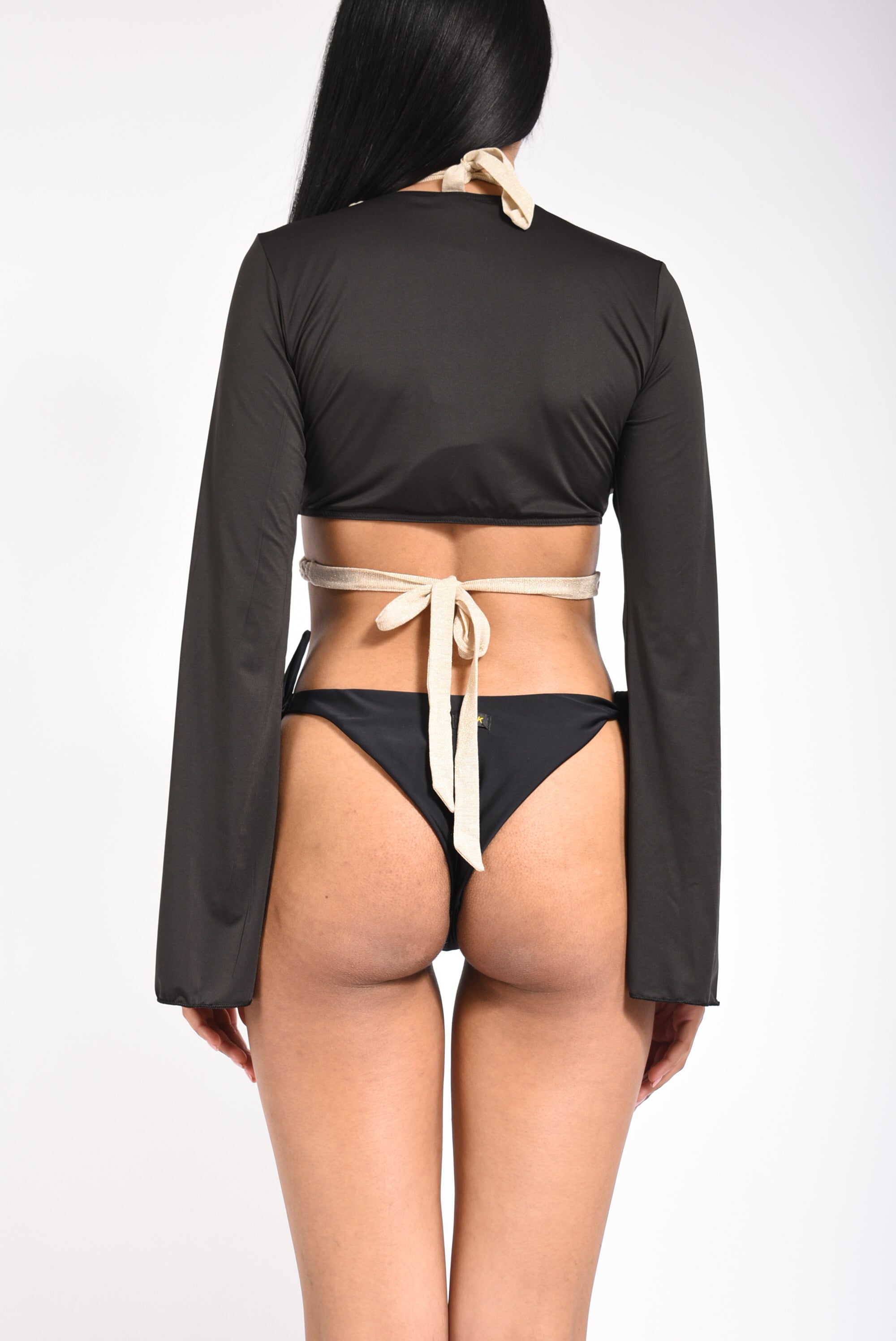 crop top con corda