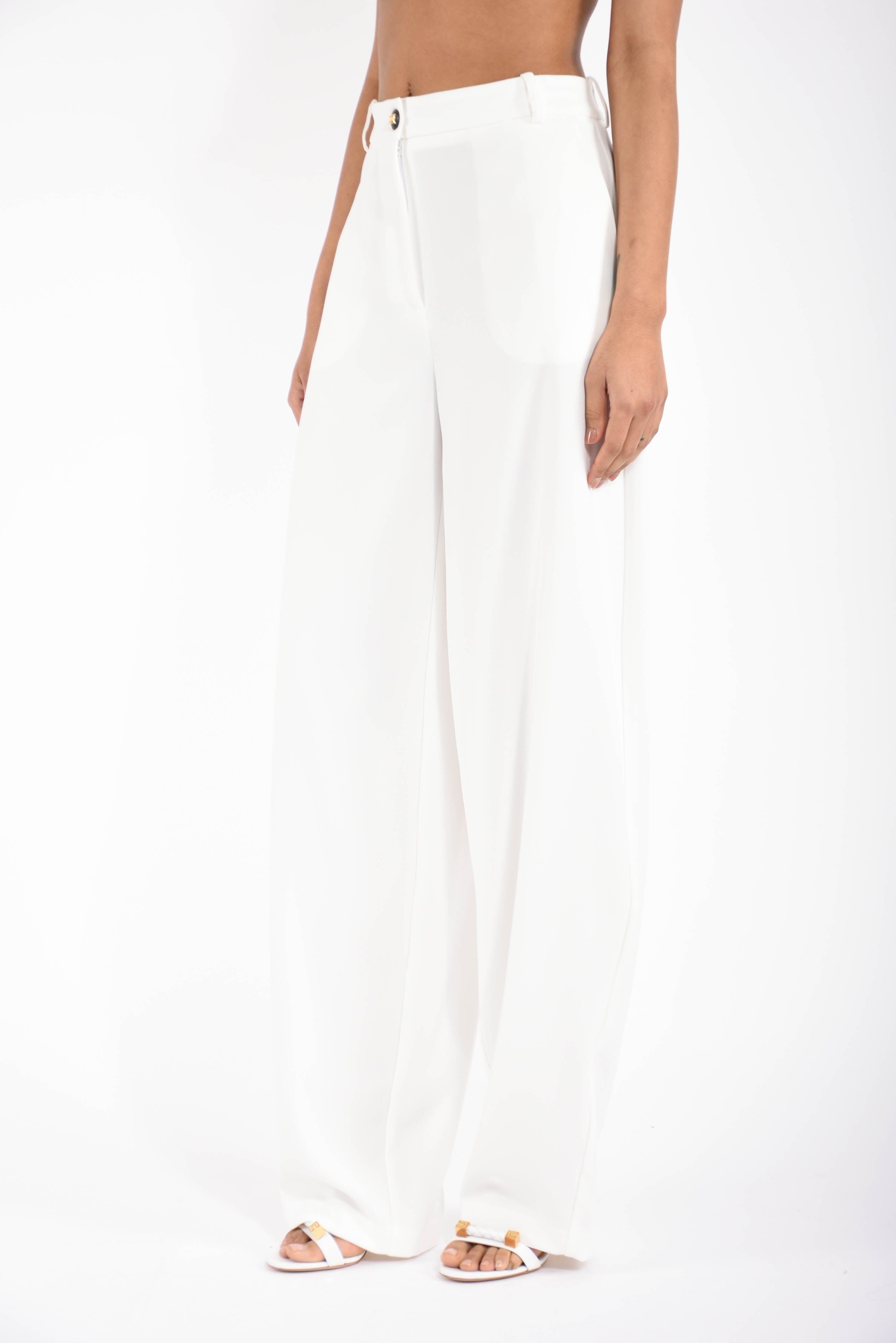 Pantaloni in crêpe leggero