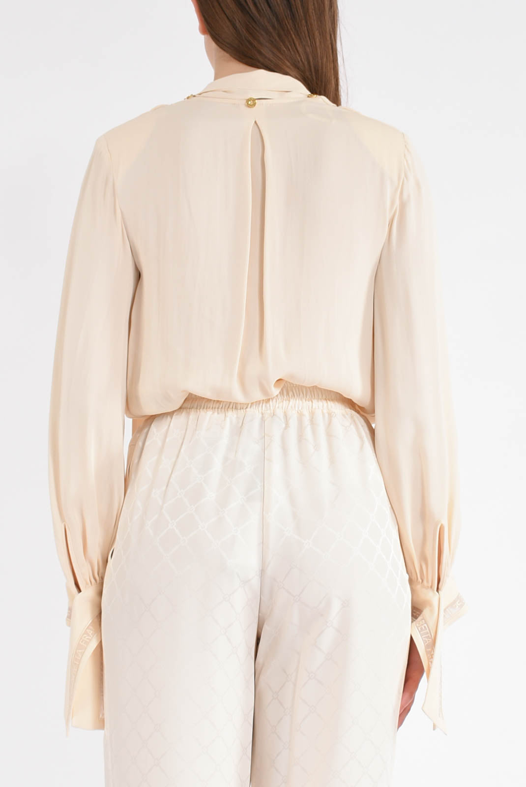 Camicia a body in georgette