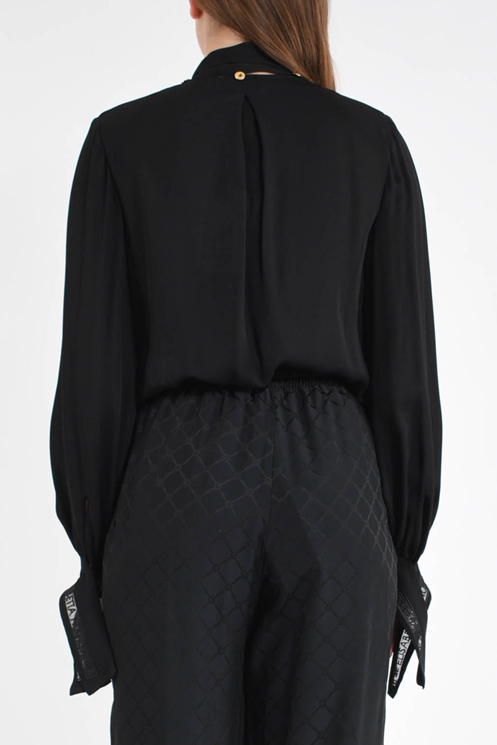 Camicia a body in georgette