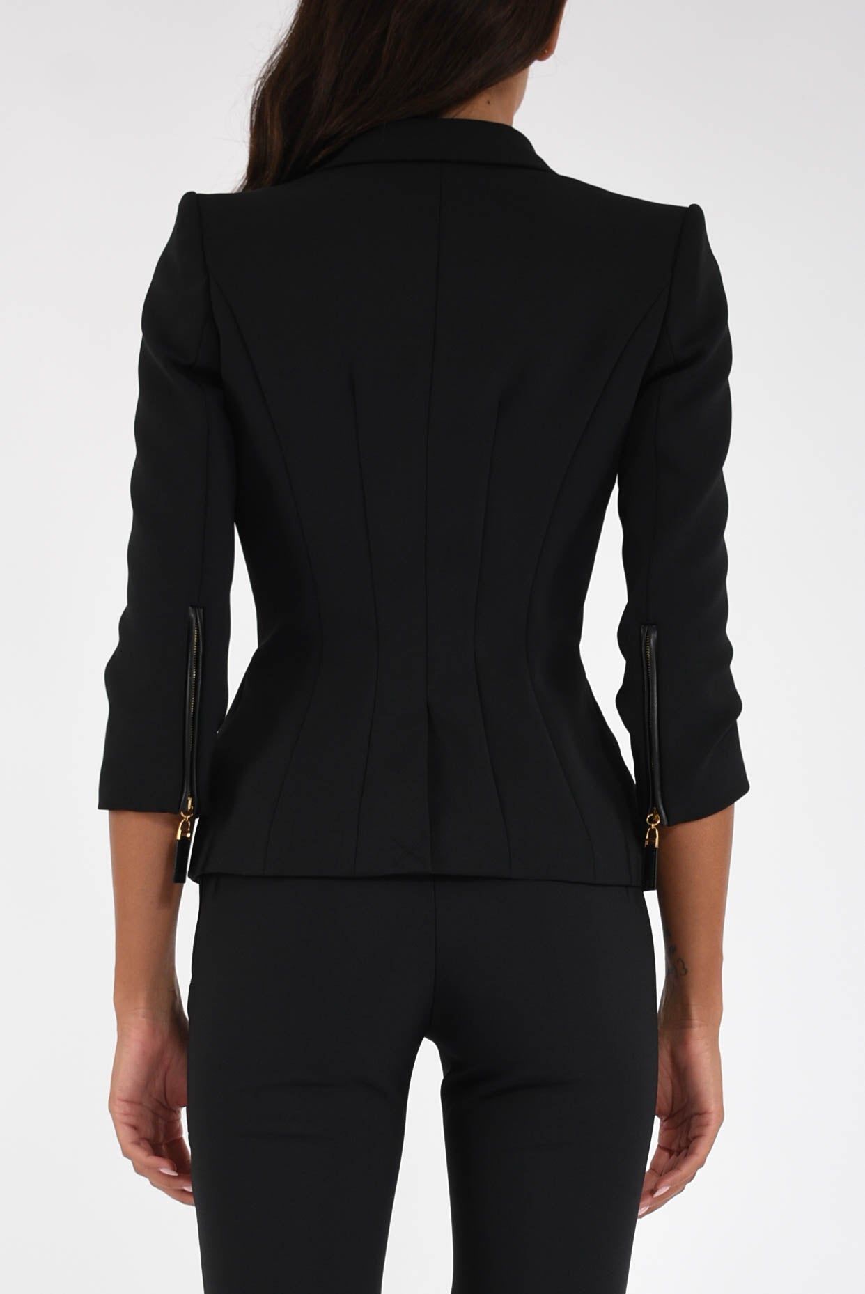 Giacca in doppio crêpe