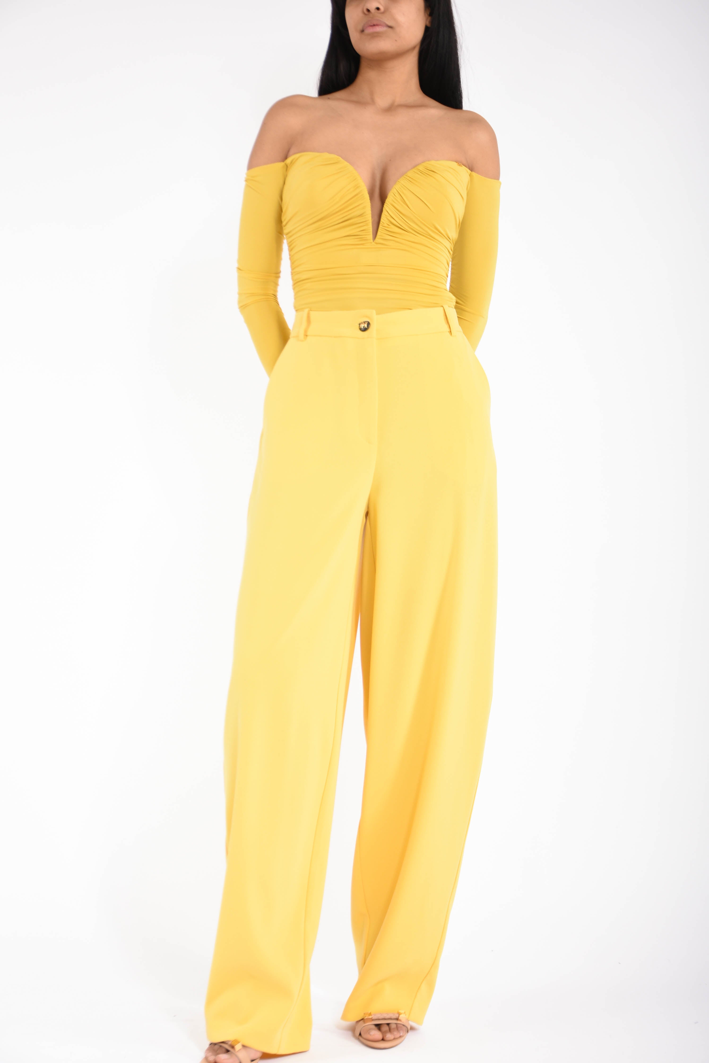 Pantaloni in crêpe leggero