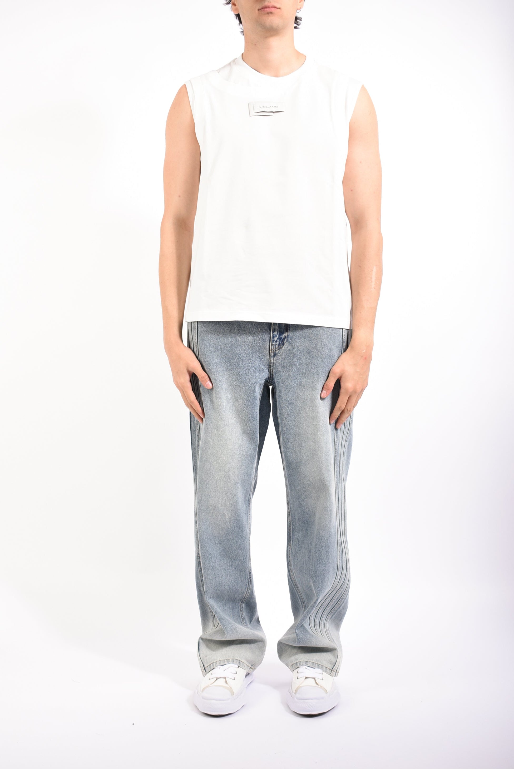 t-shirt a gilet 2 in 1