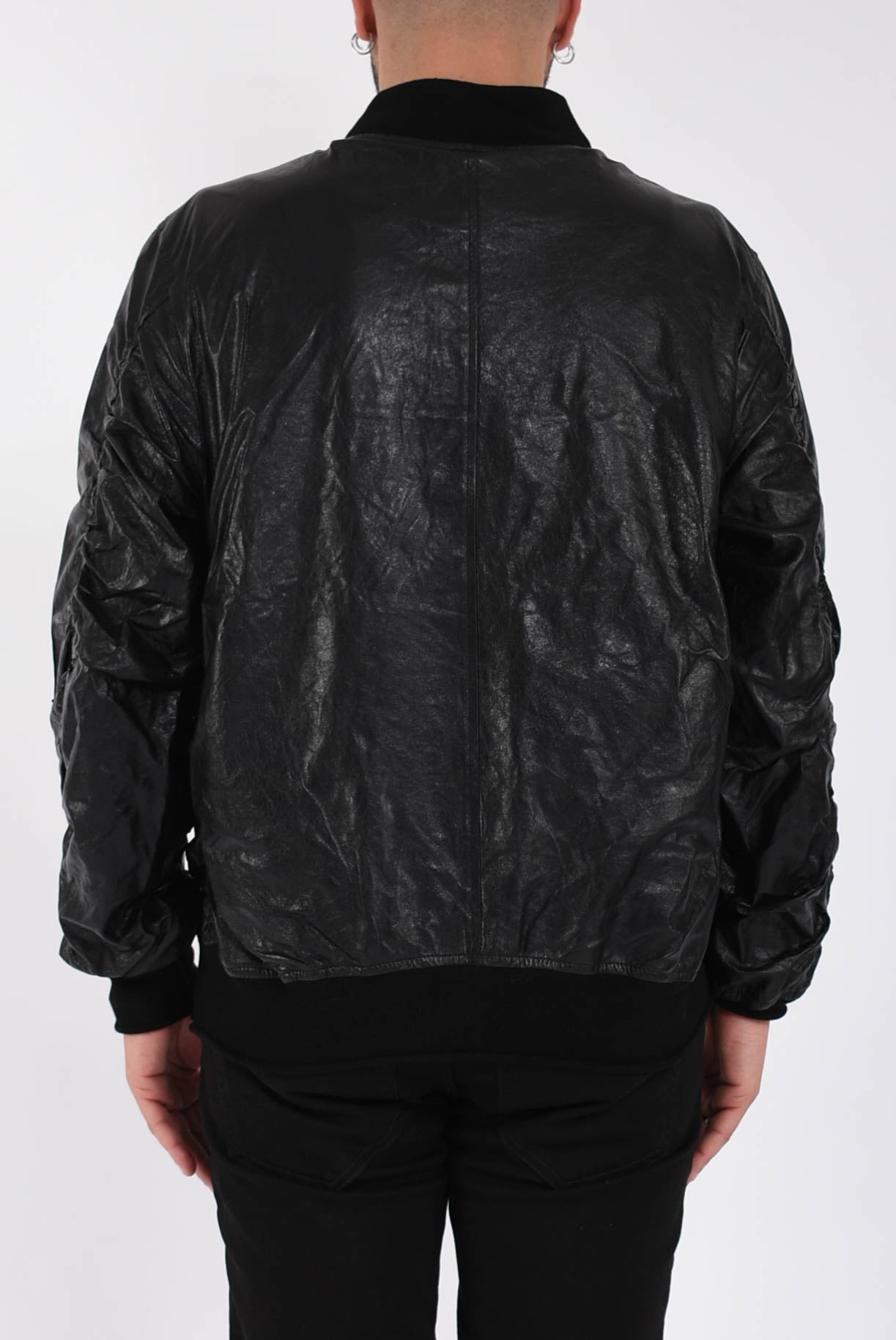 Bomber in pelle