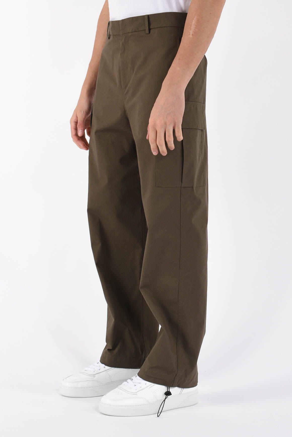 Pantaloni cargo in cotone