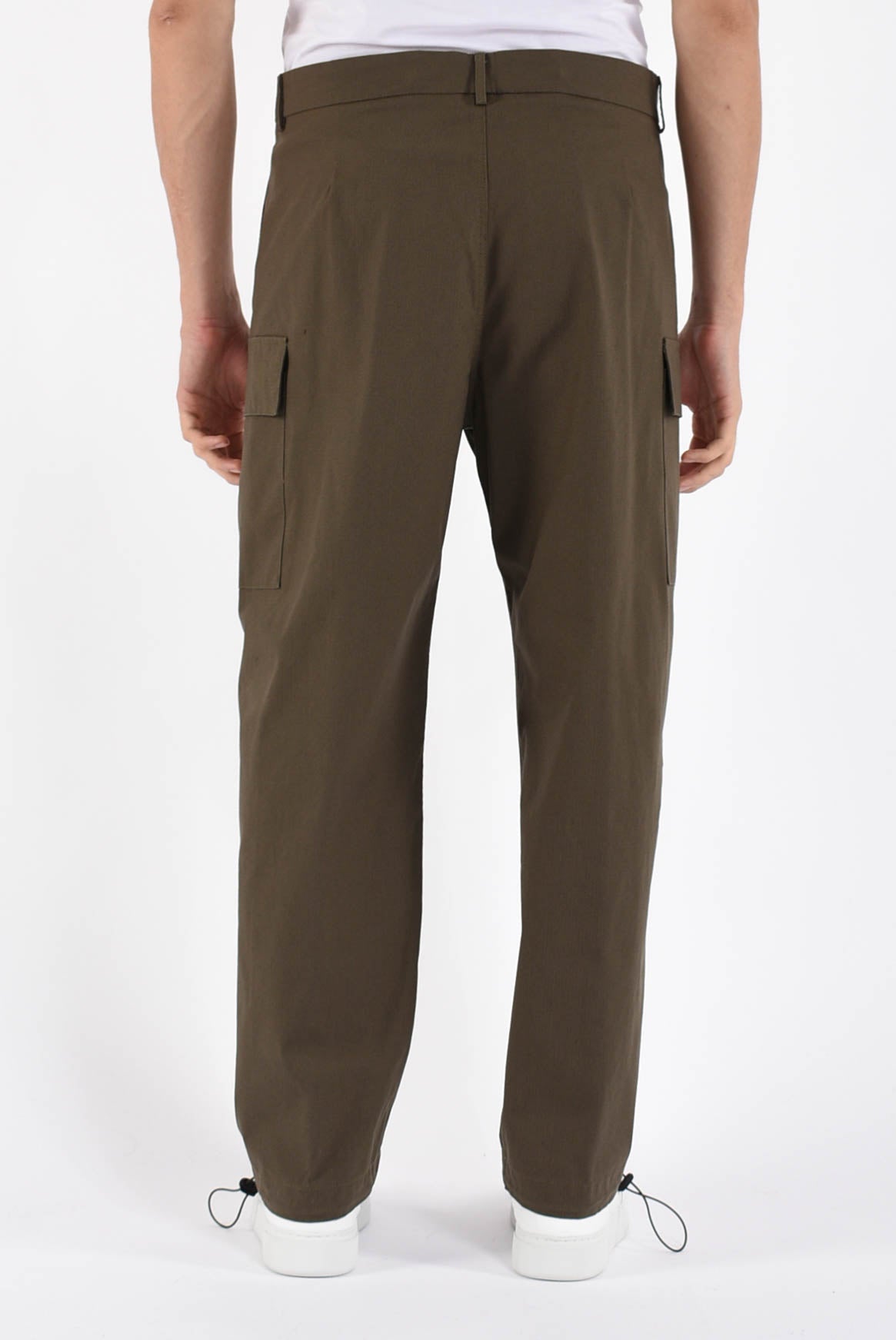 Pantaloni cargo in cotone