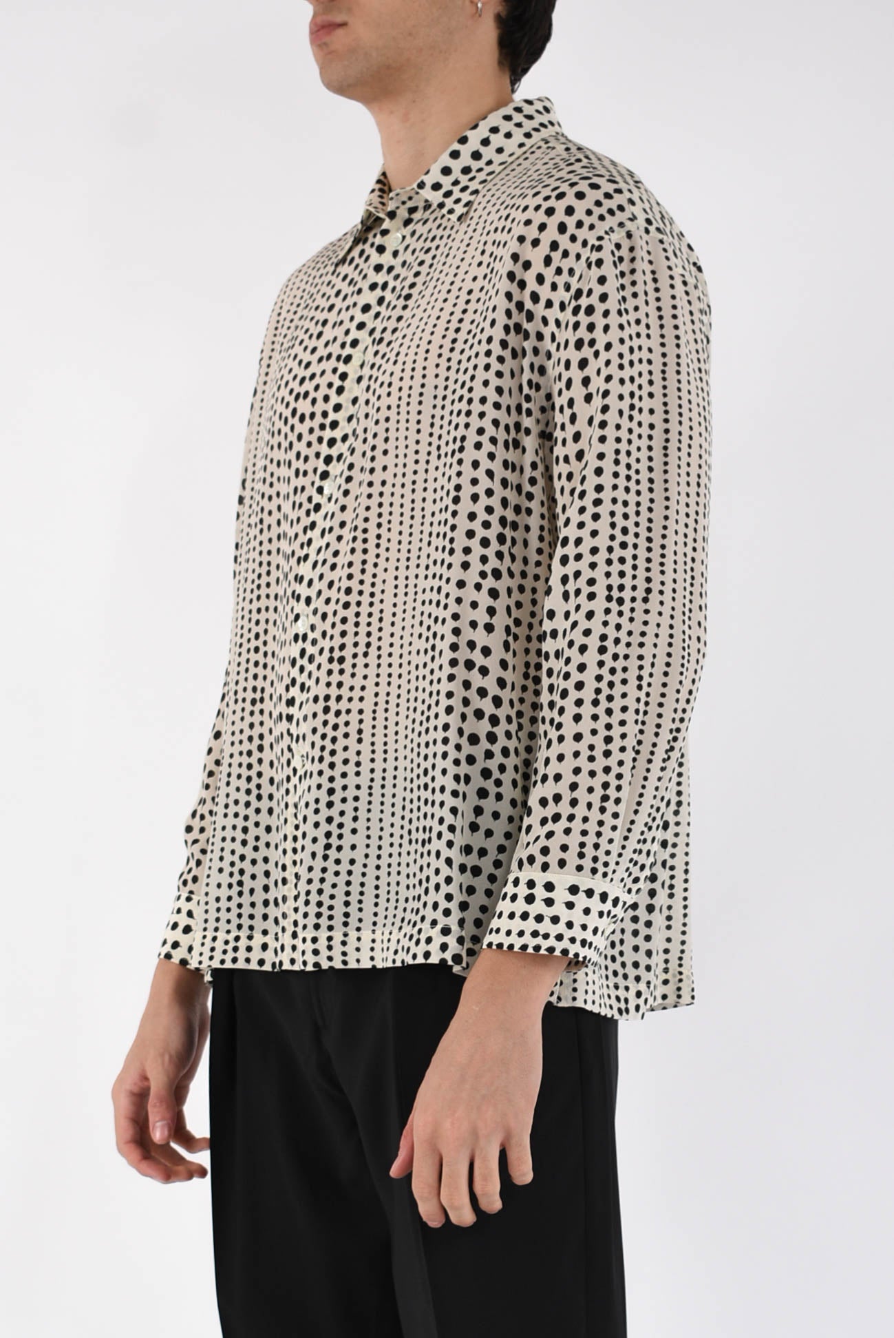 Camicia fantasia in seta