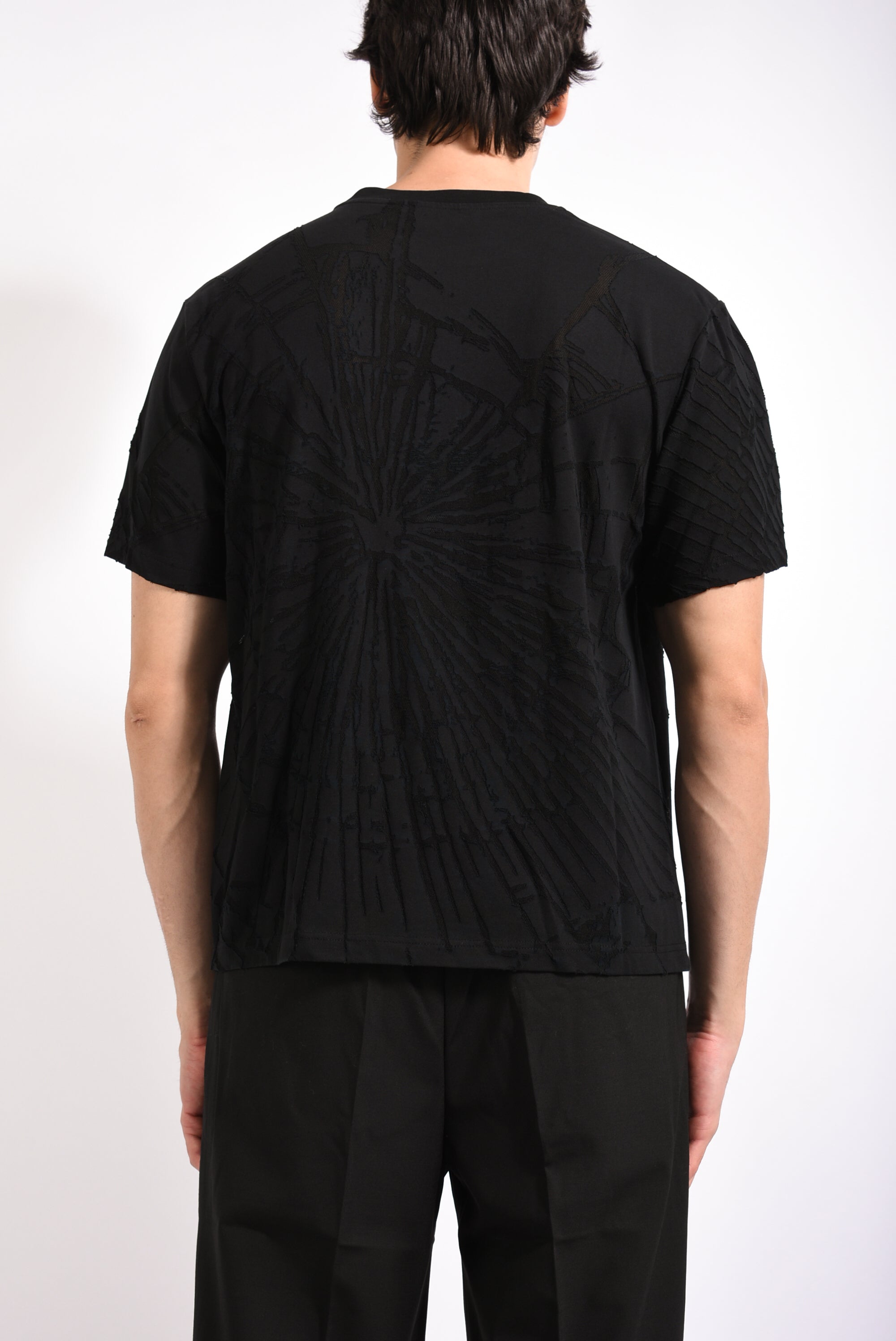 T-shirt burnt out