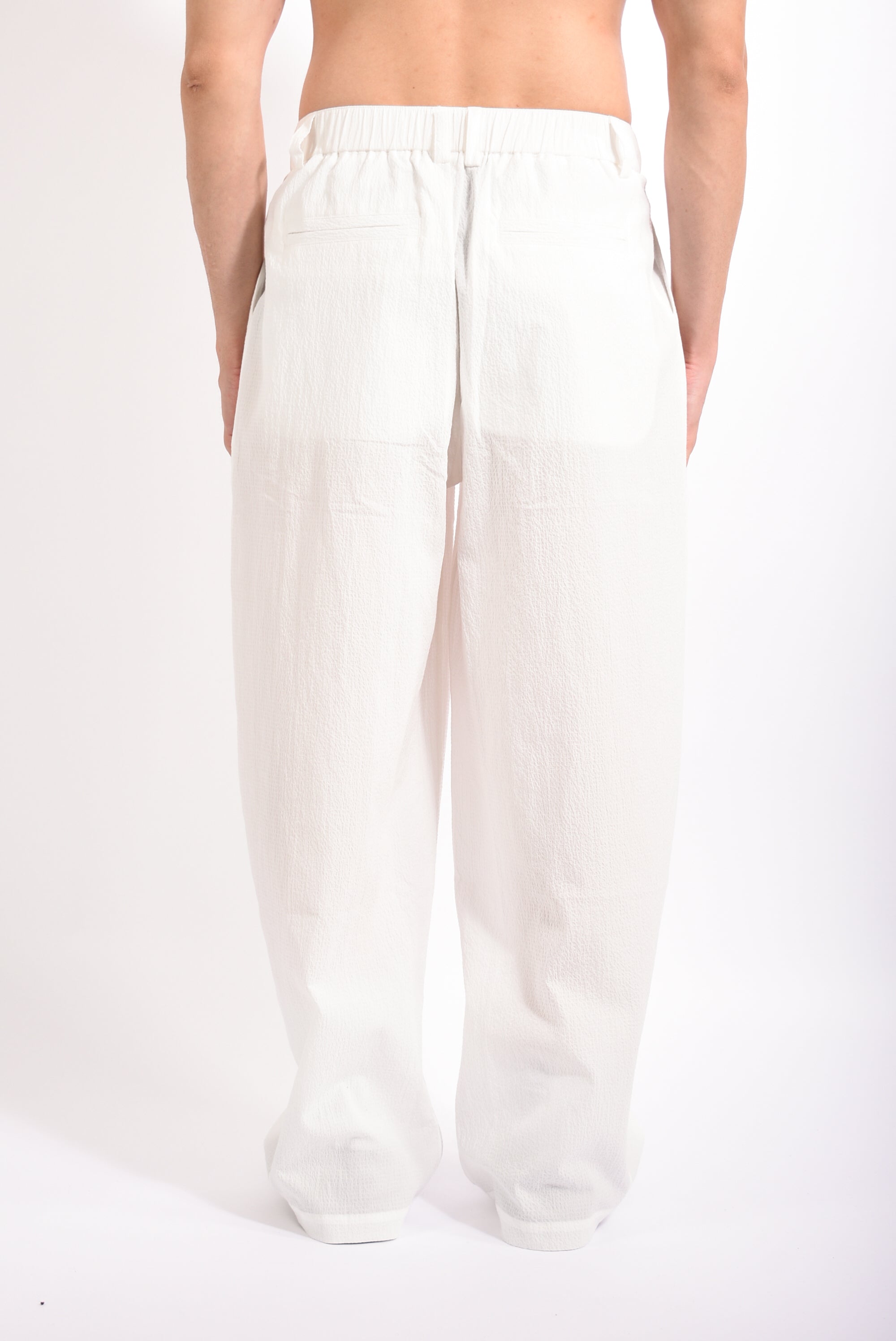 Pantaloni ballon in crepe
