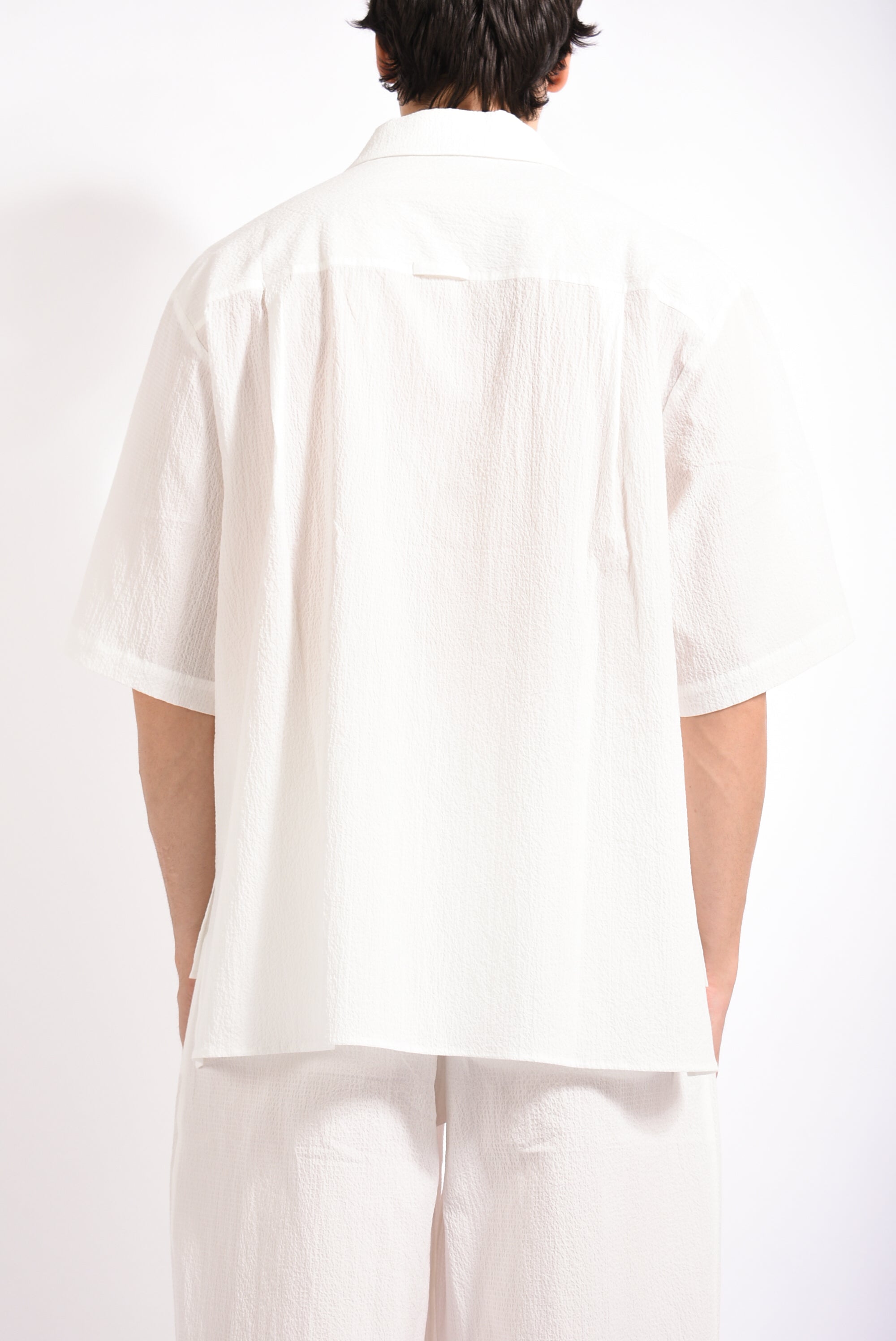 Polo camicia in crepe