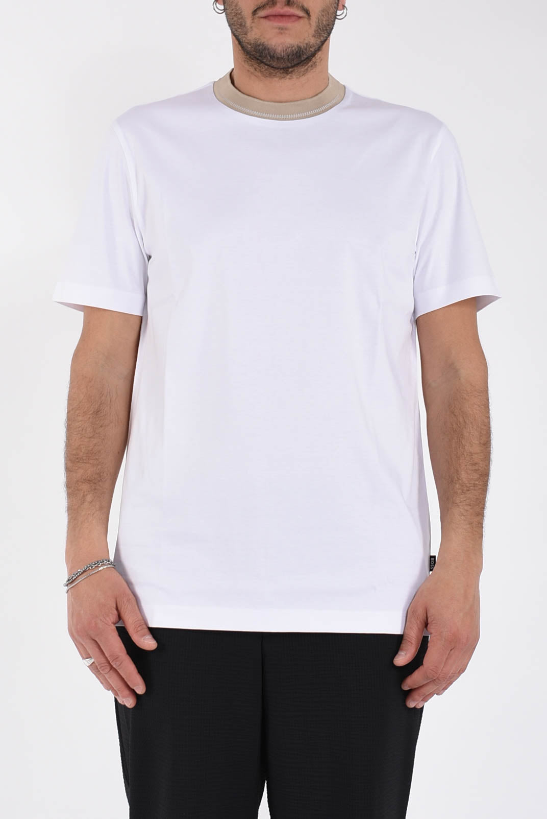 T-shirt in cotone mercerizzato