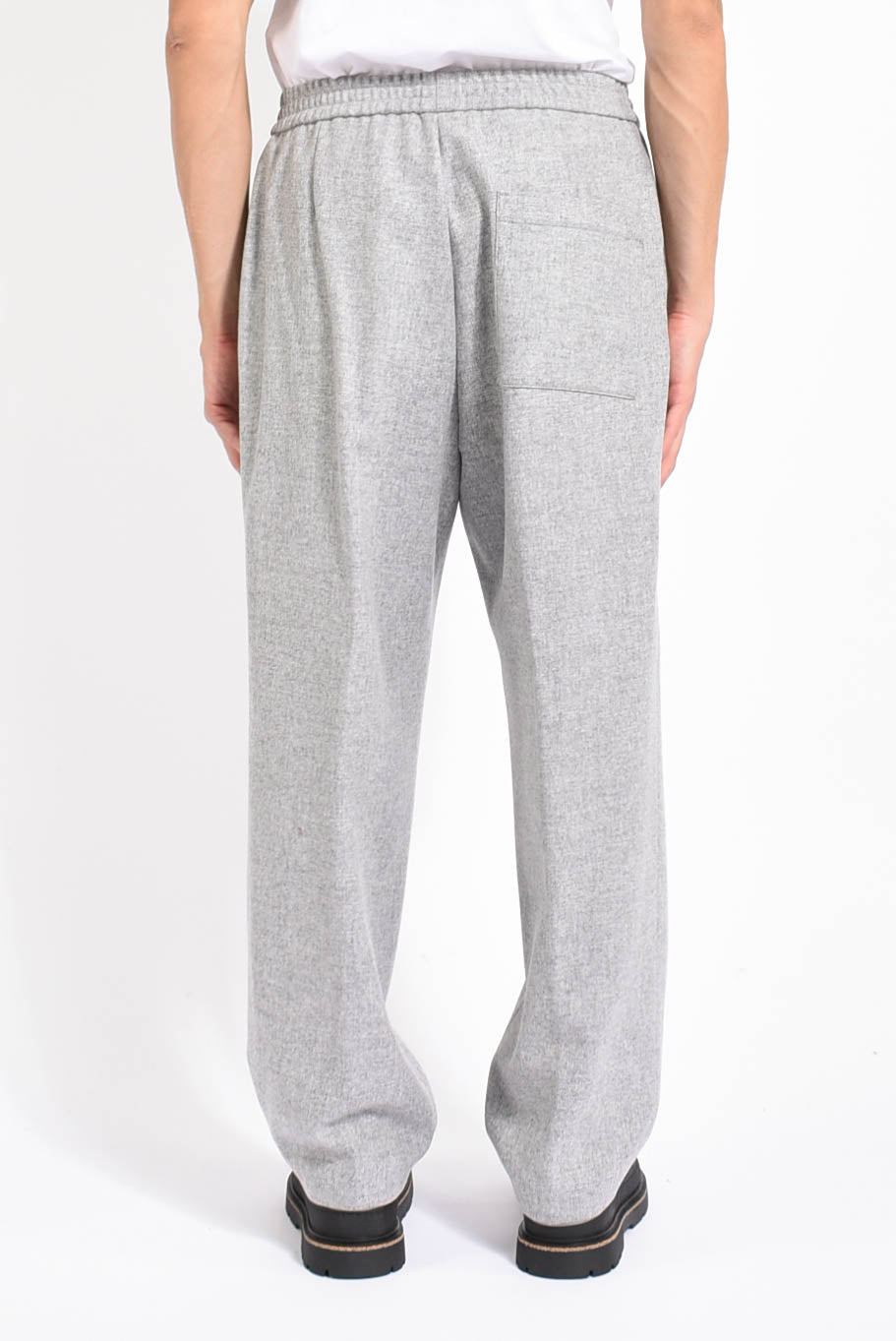 Pantaloni in misto lana