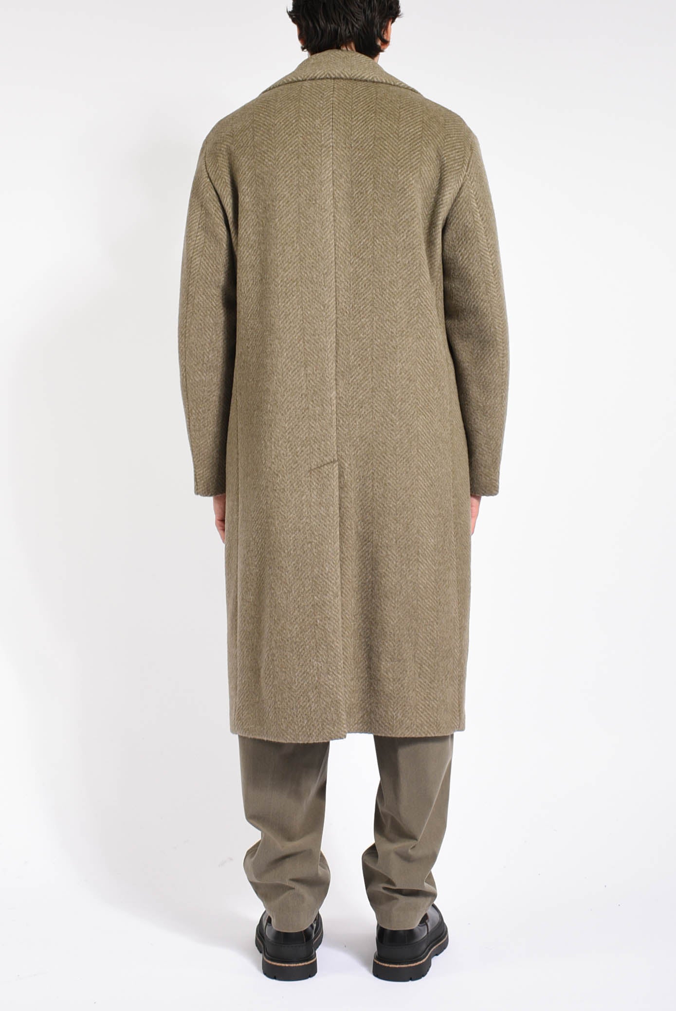 Cappotto in misto alpaca