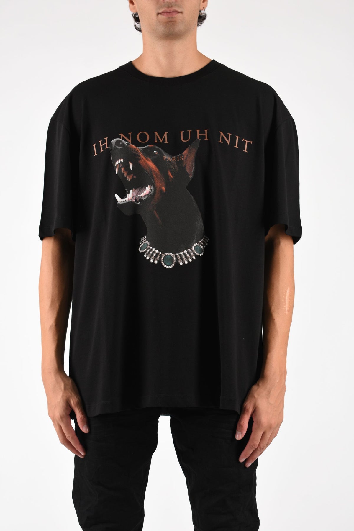 T-shirt new dobermann print NUW26206