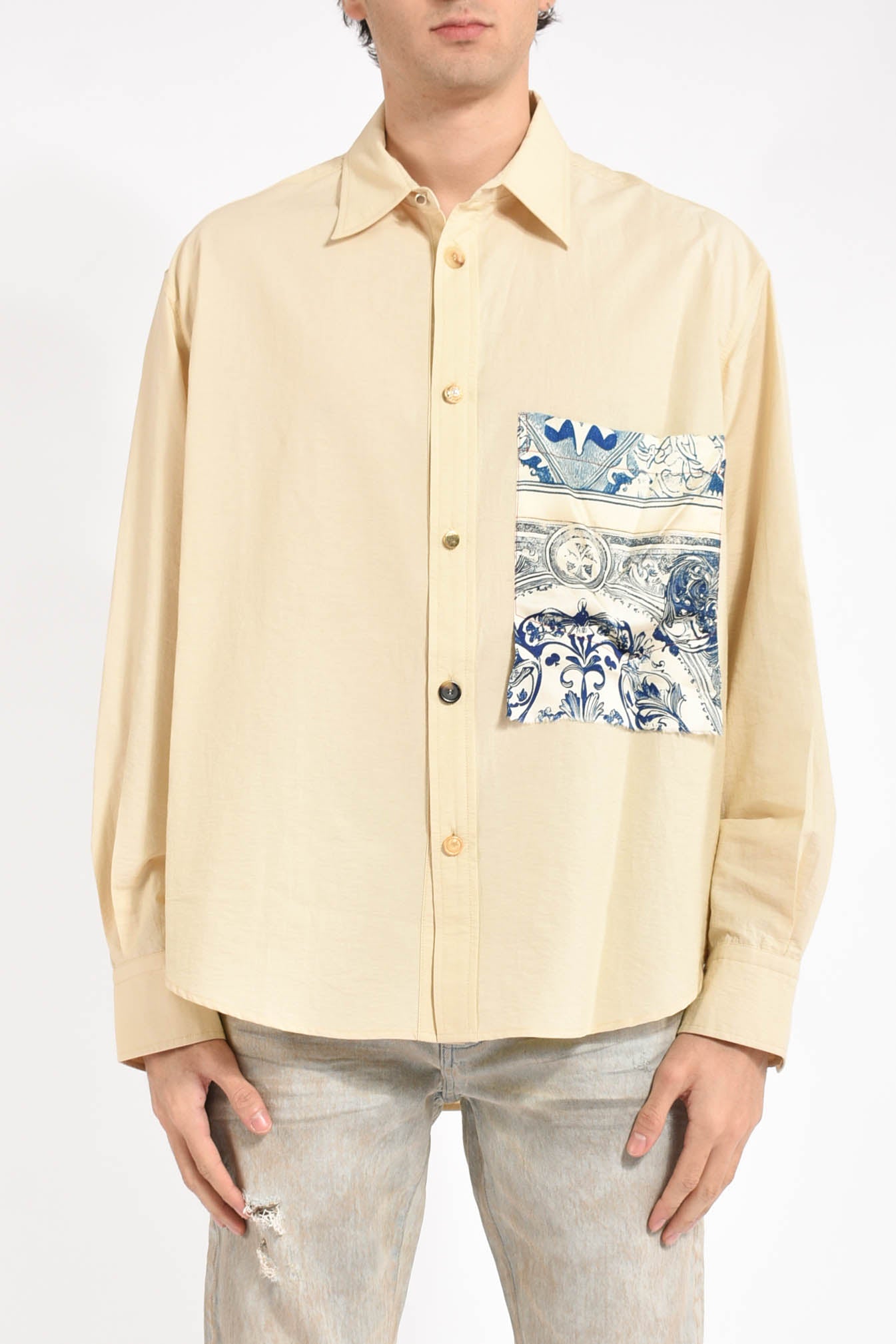 camicia with Card Pocket