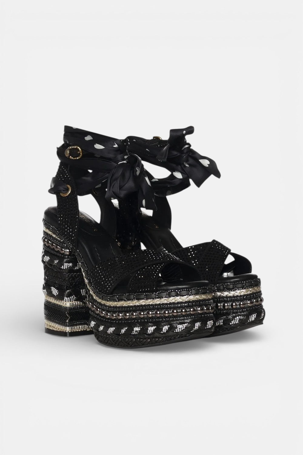 sandali chelsea scarf platform