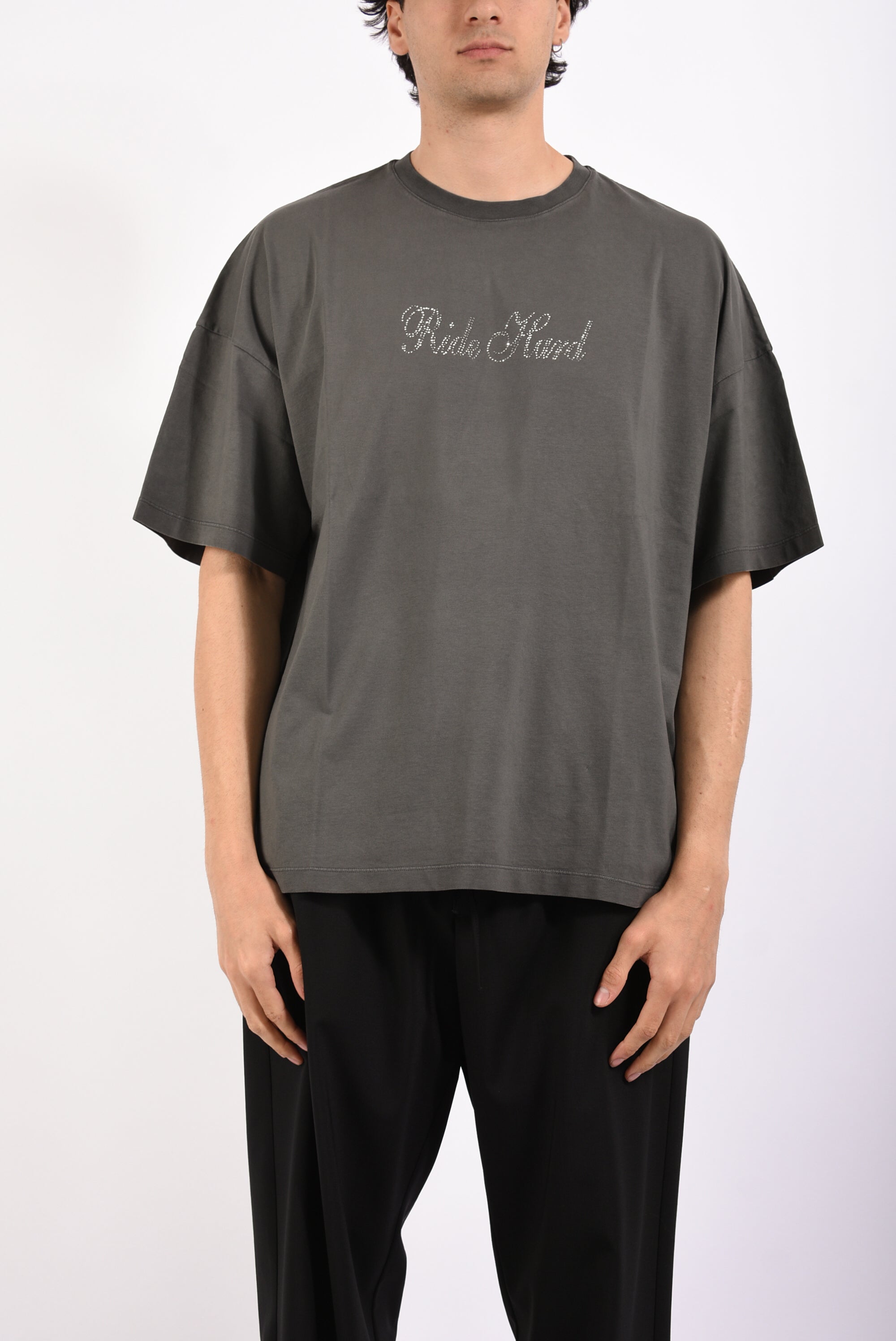 T-shirt con strass