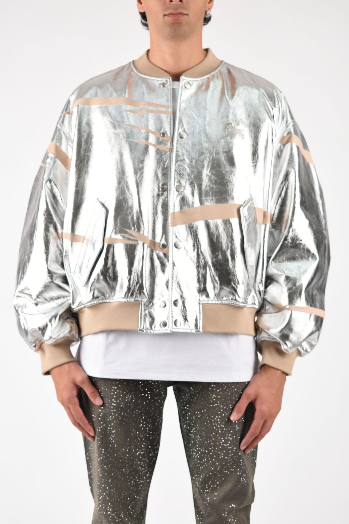 Bomber in pelle