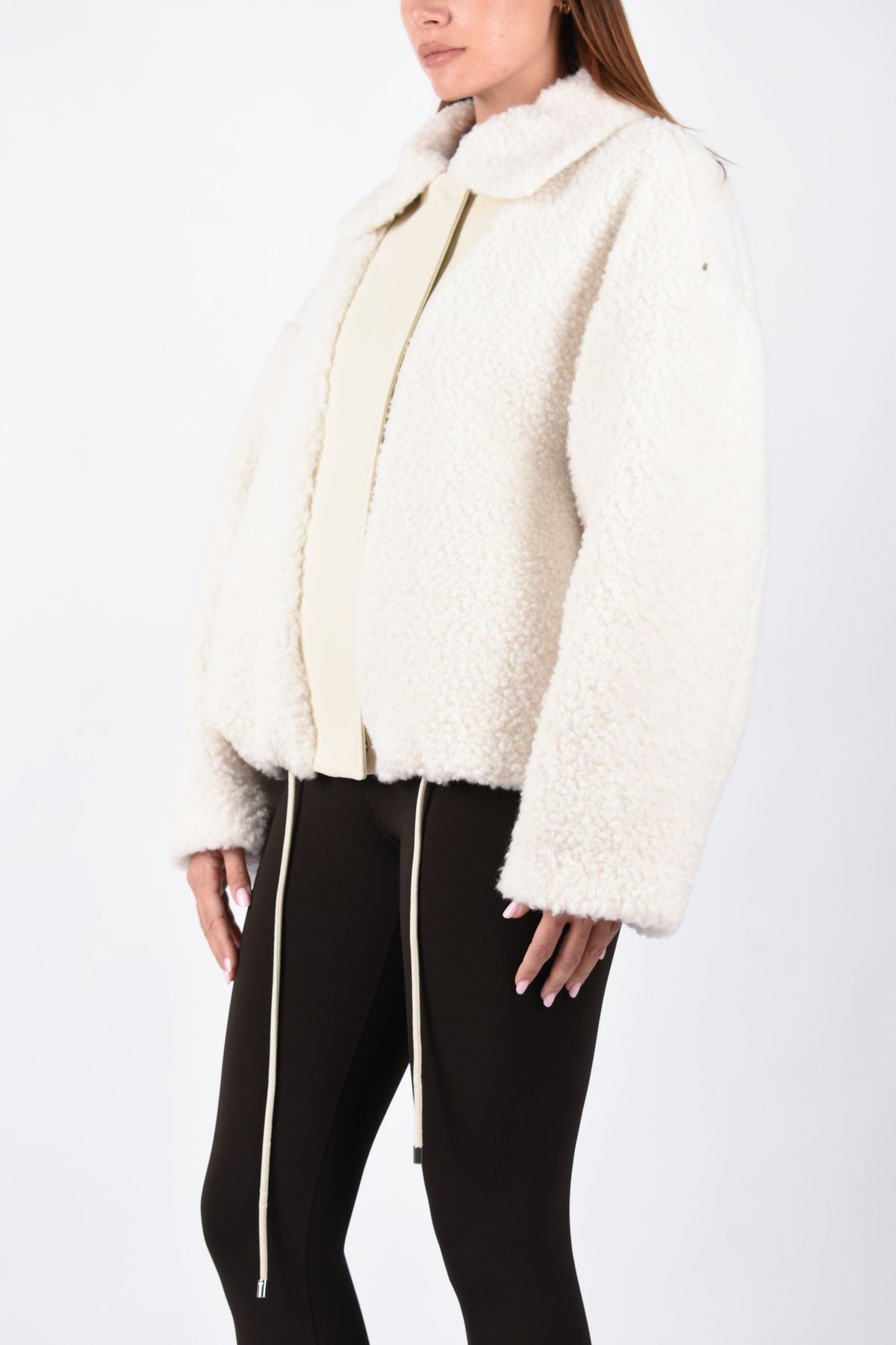 Giacca corta in jersey furry FILTRO 2622906012