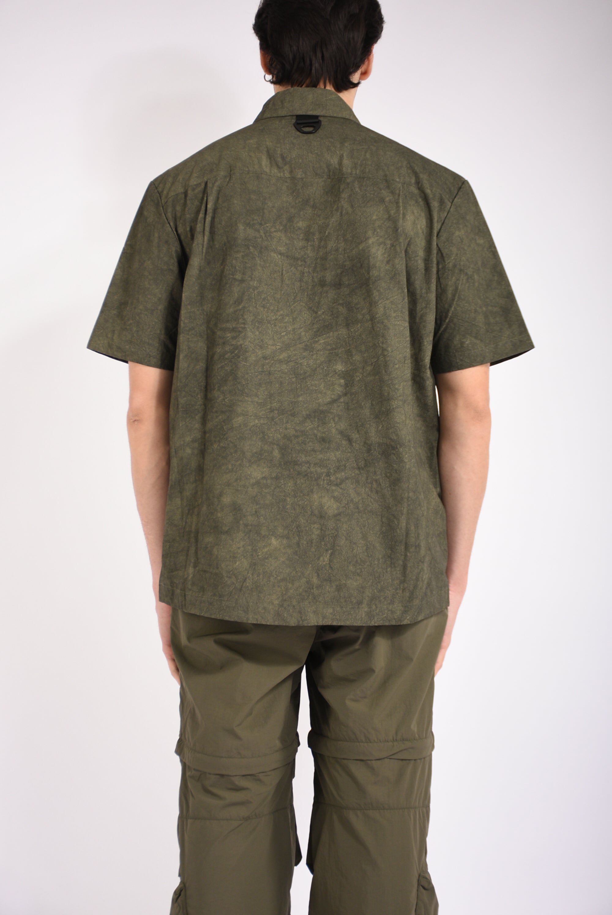 Camicia cargo in cotone