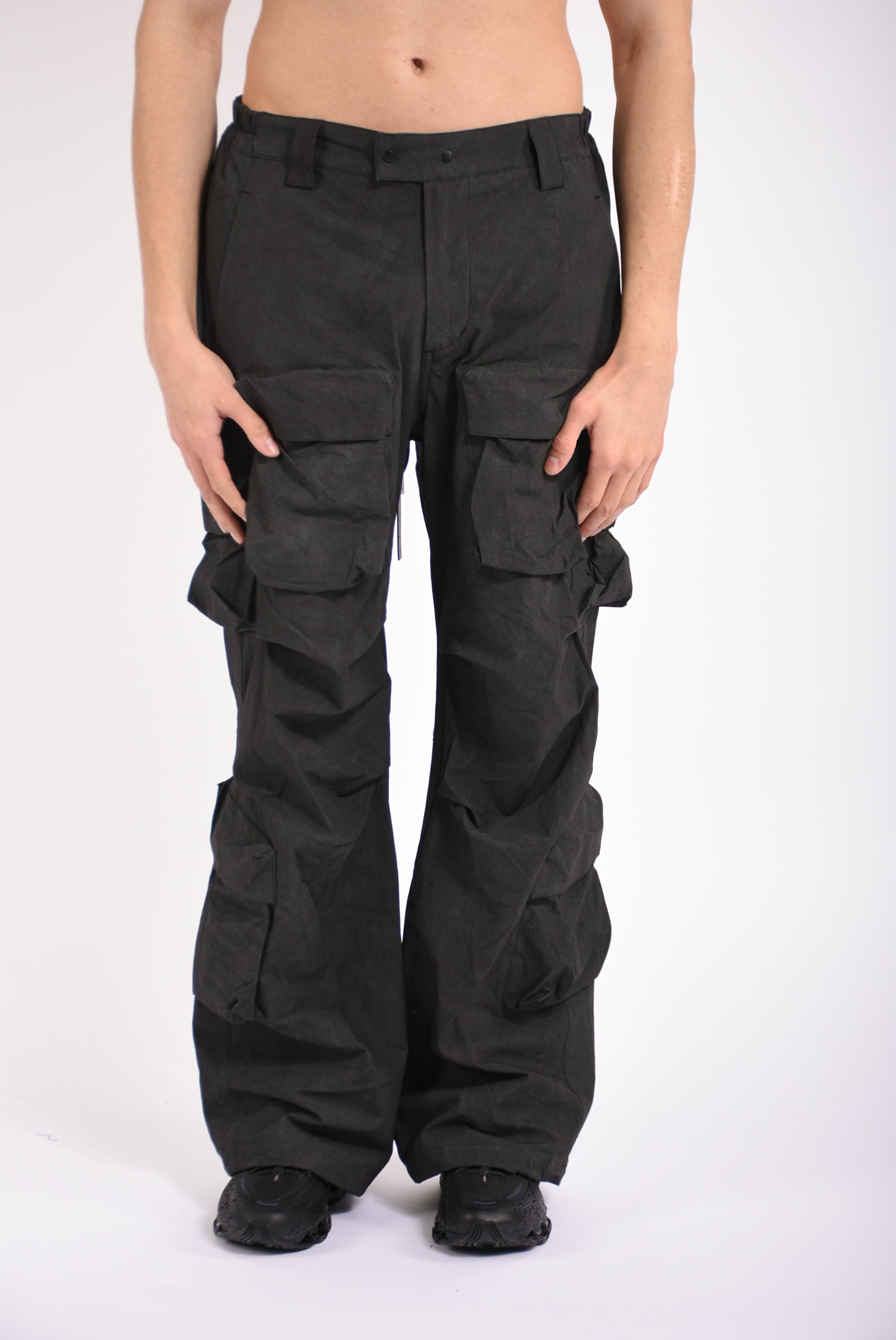 Pantaloni cargo in cotone