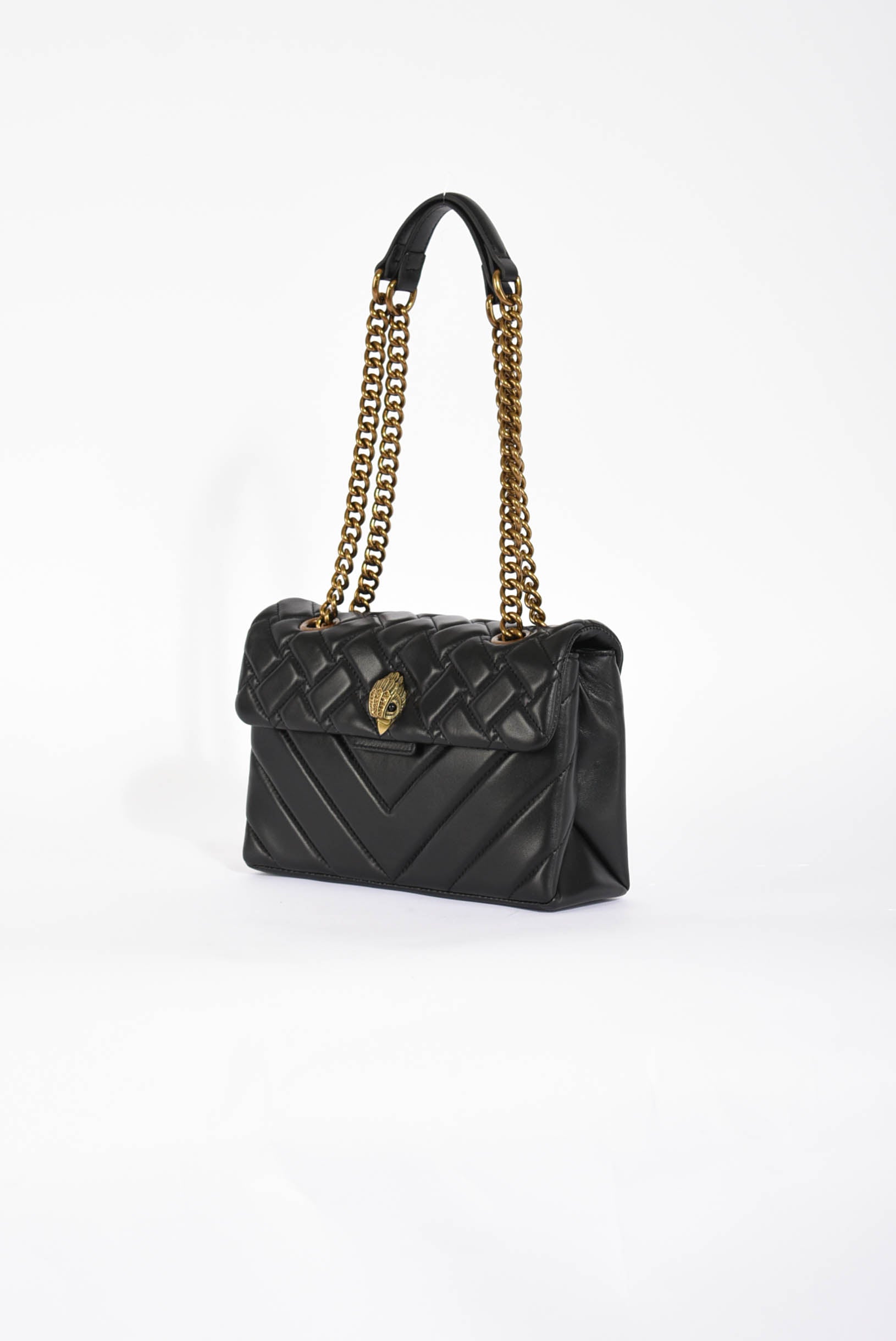 borsa a tracolla leather kensington x