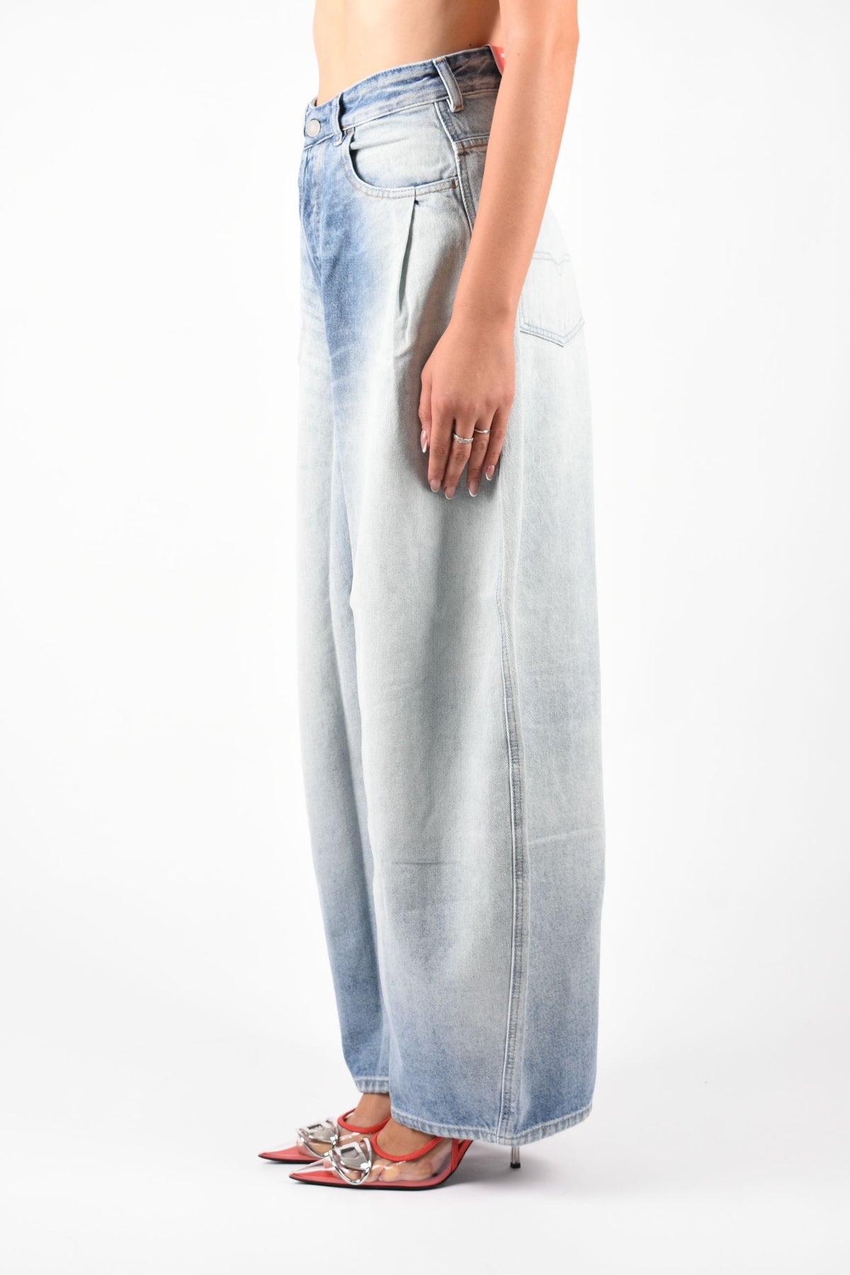 Jeans Relaxed Vita Bassa 1987 D-Khelz-B-S1 A25171007EE