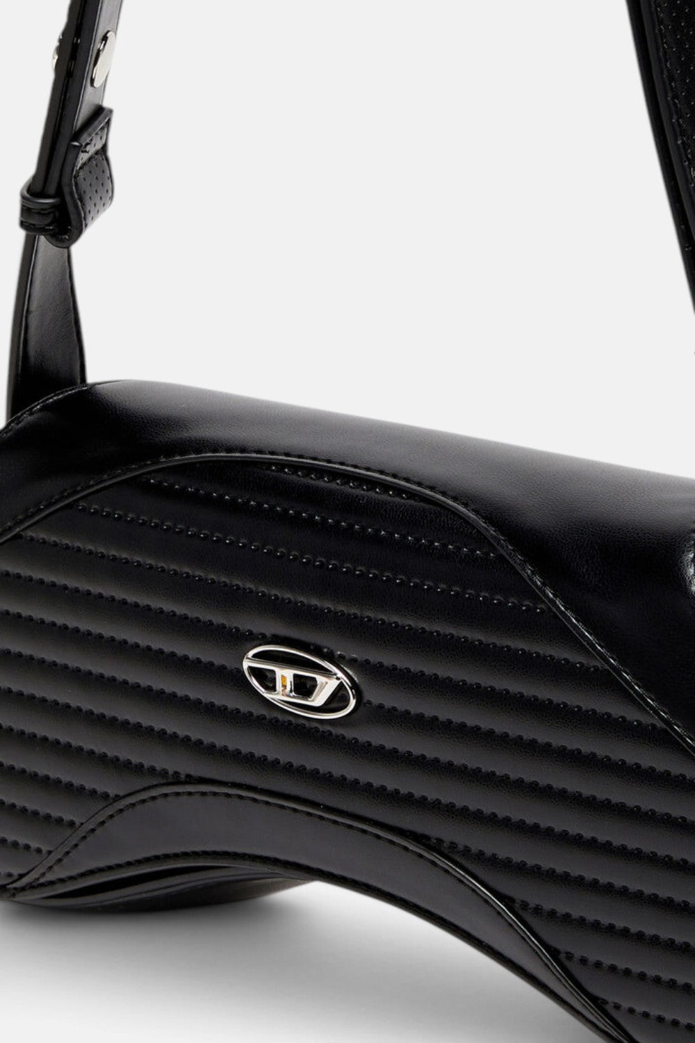 Borsa a tracolla in PU trapuntato e traforatO PLAY CROSSBODY X10221P9021