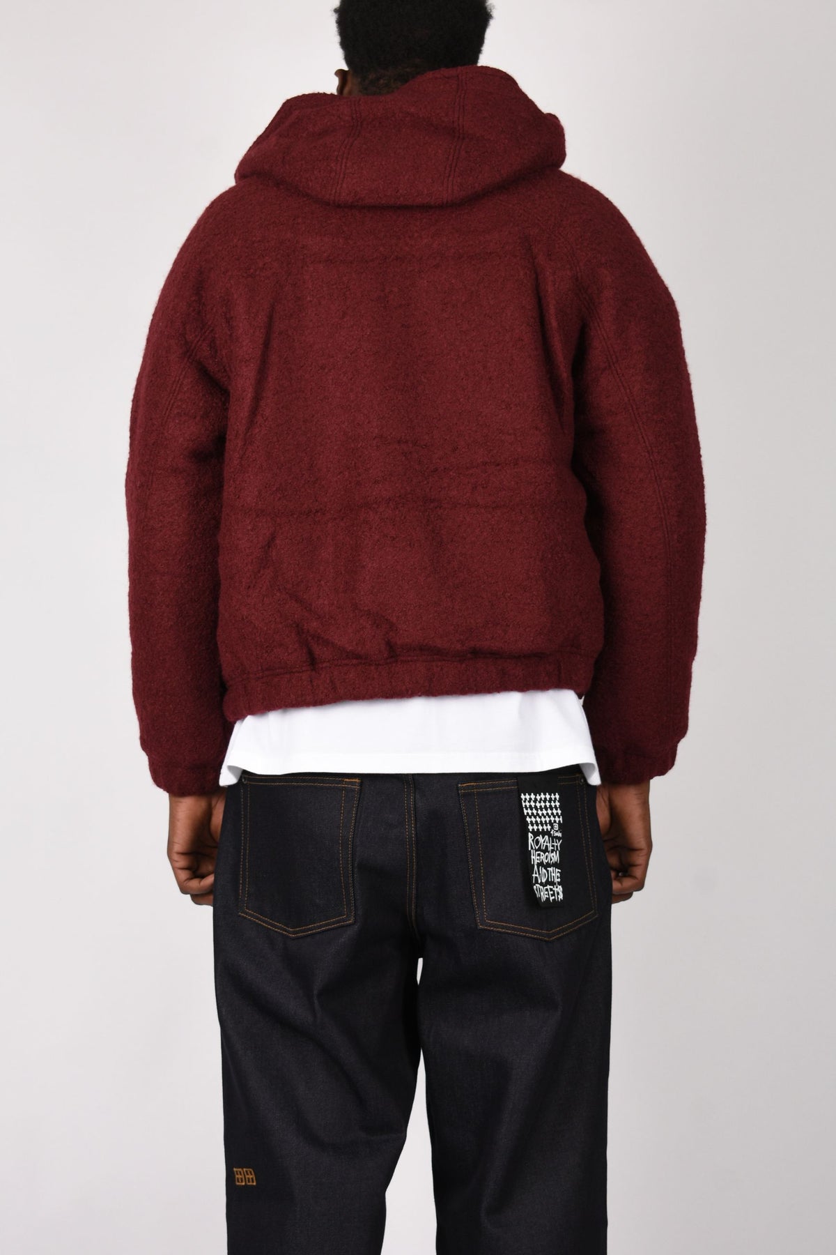 Giubbino boiled wool AW26096J