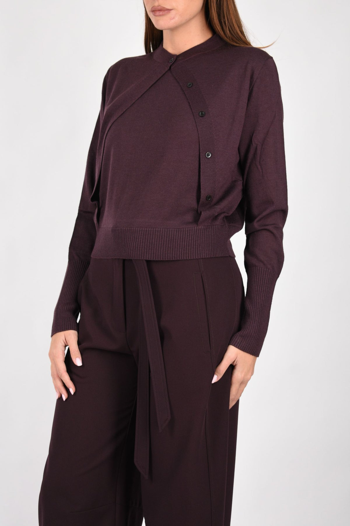 Maglia senza maniche con cardigan integrato 107259A3FY
