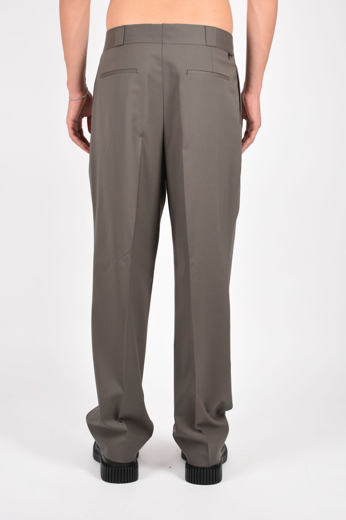 Pantaloni TEO in fresco lana BA-TEO47-MLR